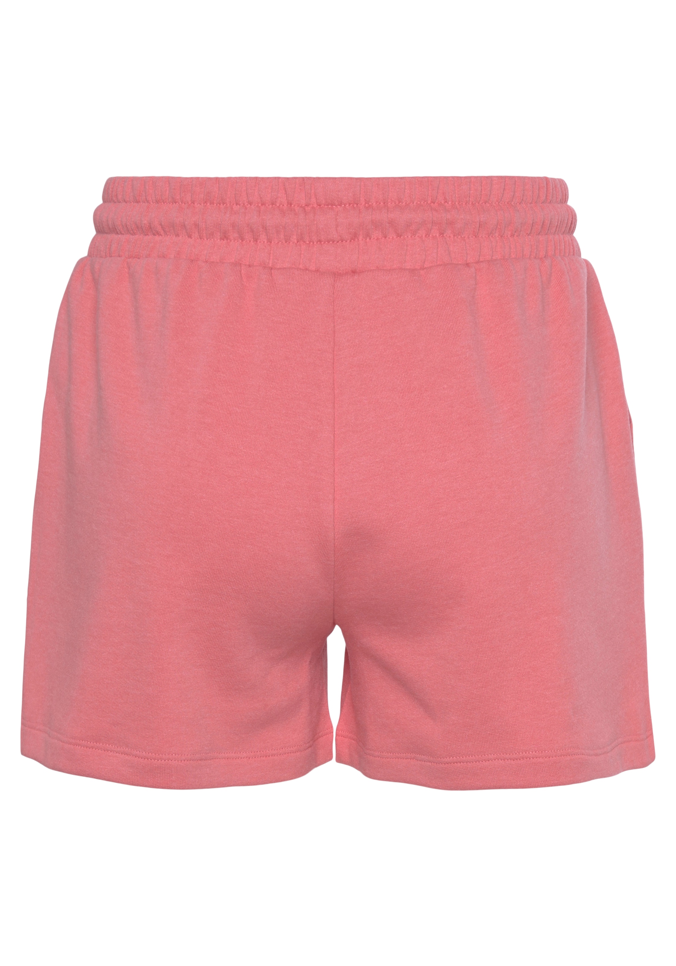 Vivance Sweatshorts, Kurze Hose mit aufgesetzten Taschen und Kontrastkordel, Loungewear