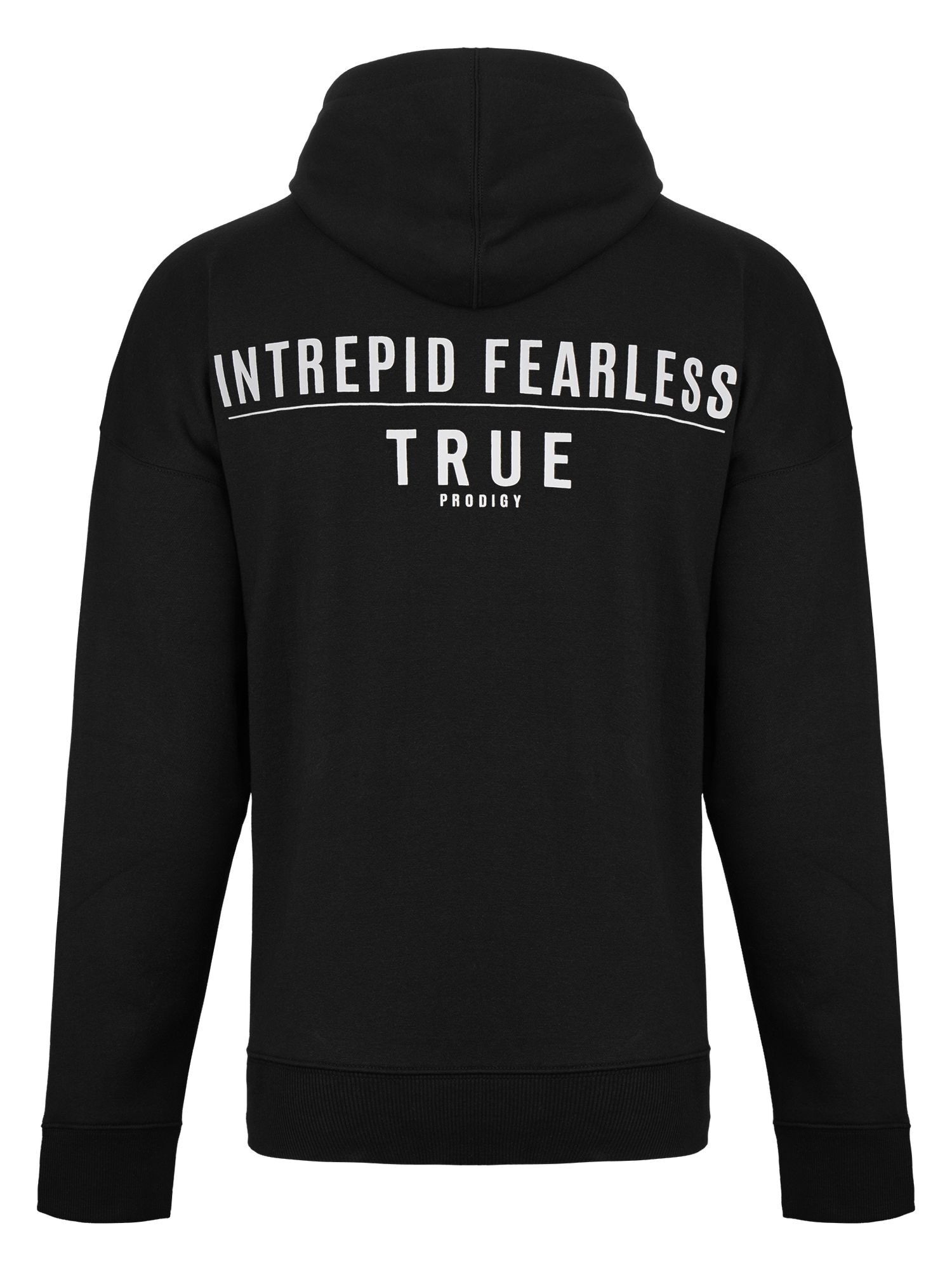 trueprodigy Hoodie »Aaren Logo Print Oversized Kapuze Kängurutasche«
