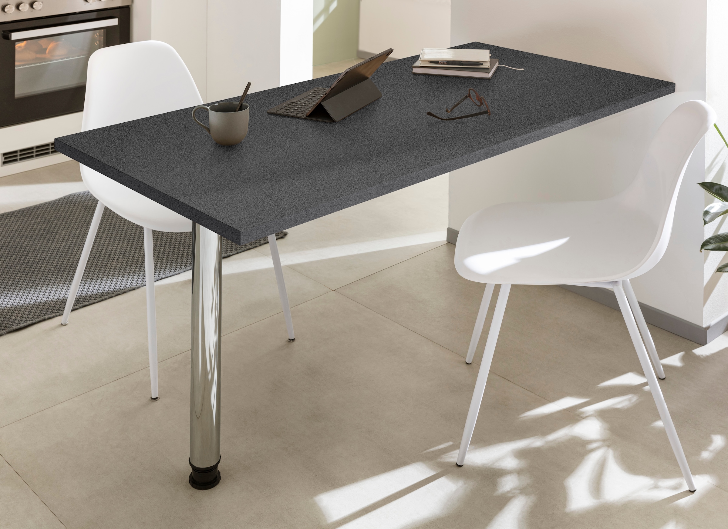 KOCHSTATION Tresentisch »KS-Virginia« 138 cm breit, ideal für kleine Küchen