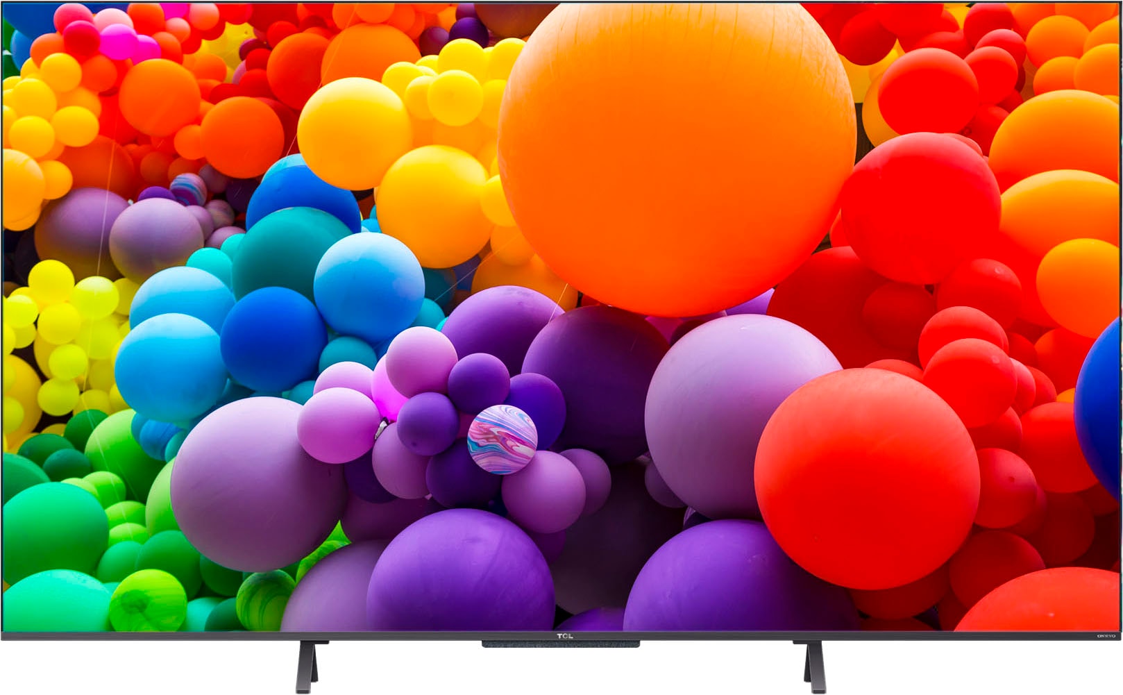 TCL QLED-Fernseher »65C722X1«, 4K Ultra HD, Smart-TV-Android TV, Android 11, Onkyo-Soundsystem
