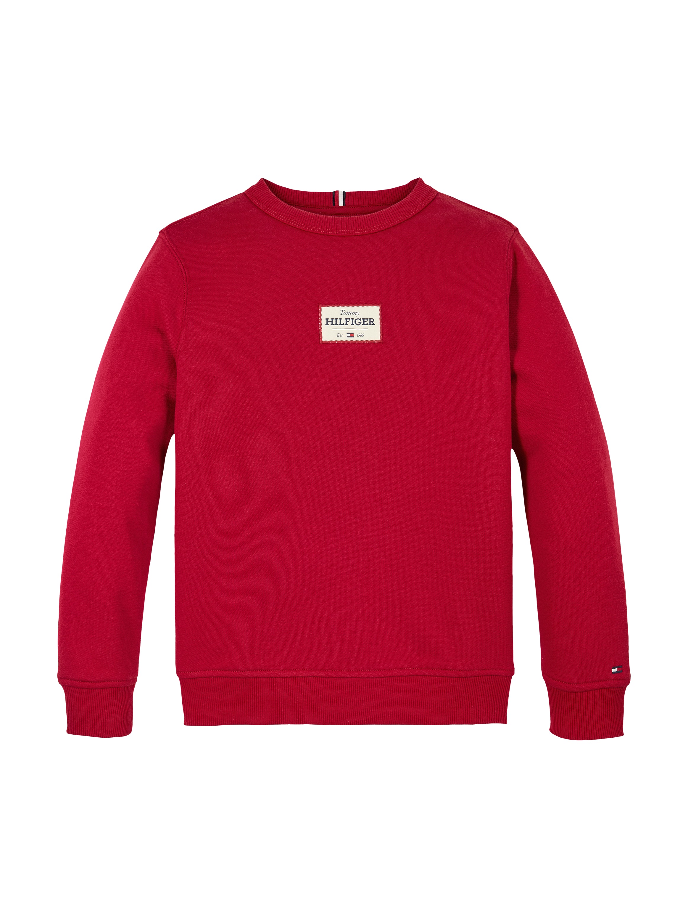 Tommy Hilfiger Sweatshirt »MONOTYPE 1985 LABEL REG SWEATSH«, mit Logo-Patch