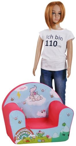 Knorrtoys® Sessel »Theodor & Friends - Theodor Carbon, pink«, für Kinder; Made in Europe