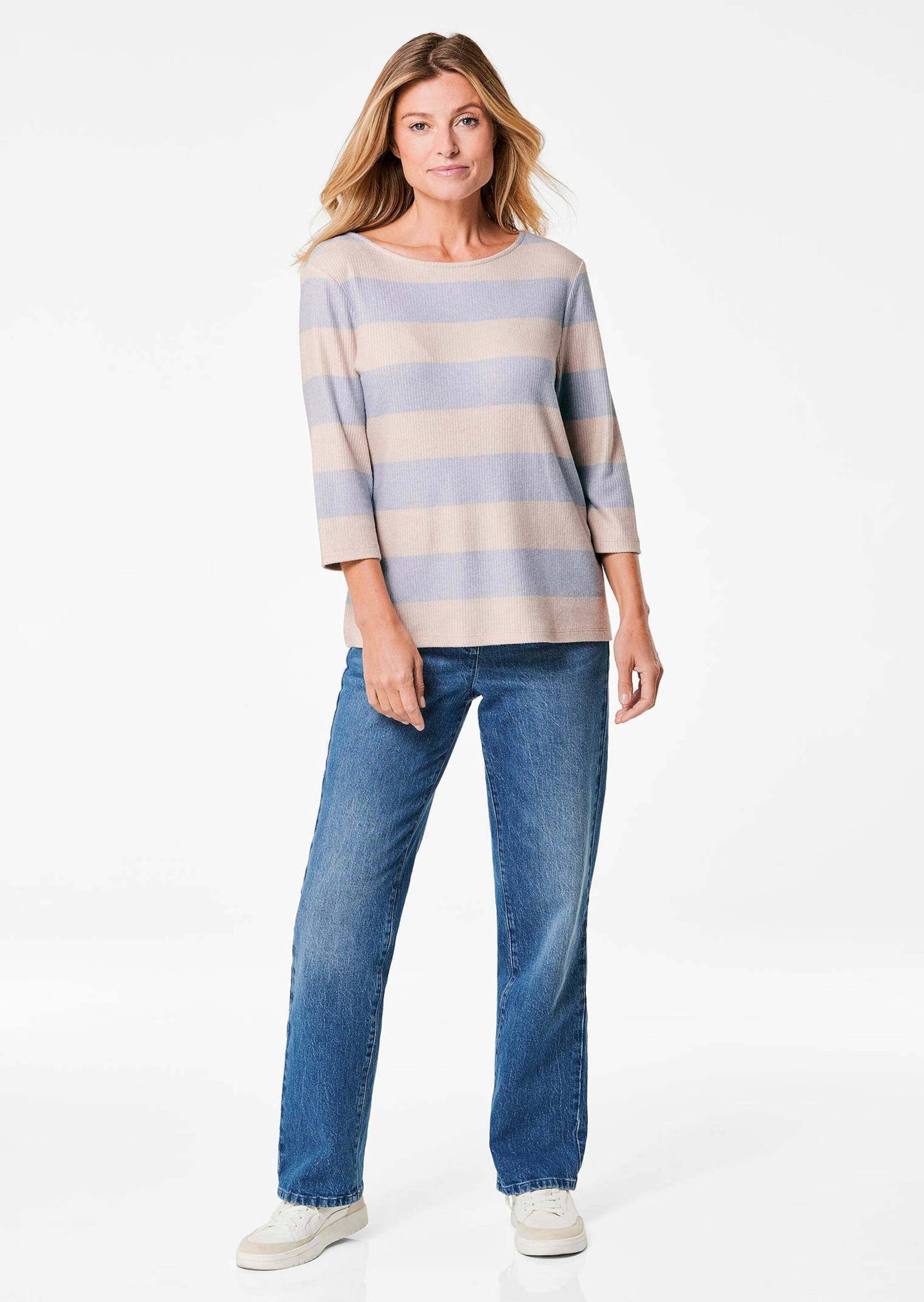 GOLDNER Langarmshirt »Shirt«