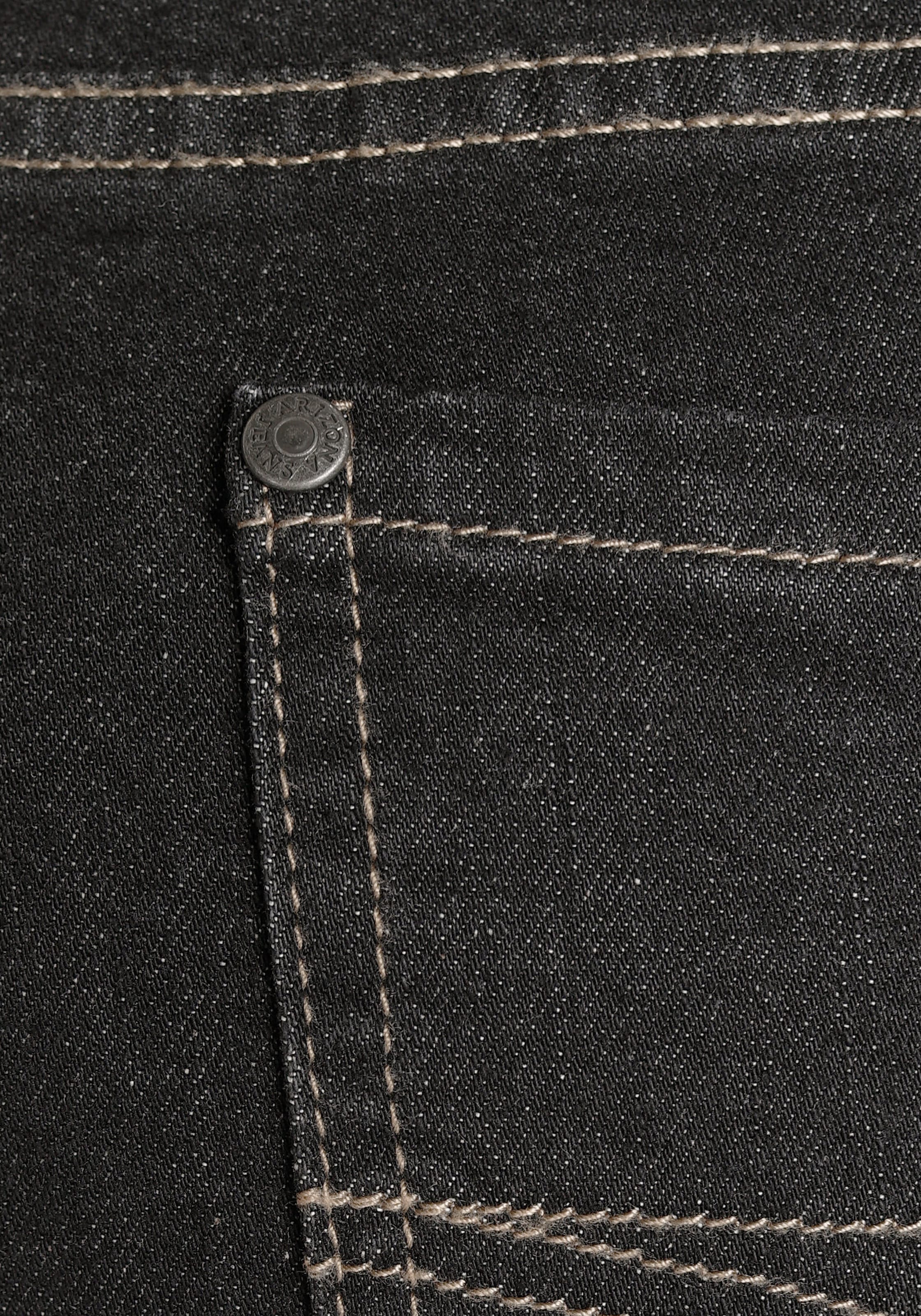 Arizona Bootcut-Jeans, hohe Leibhöhe
