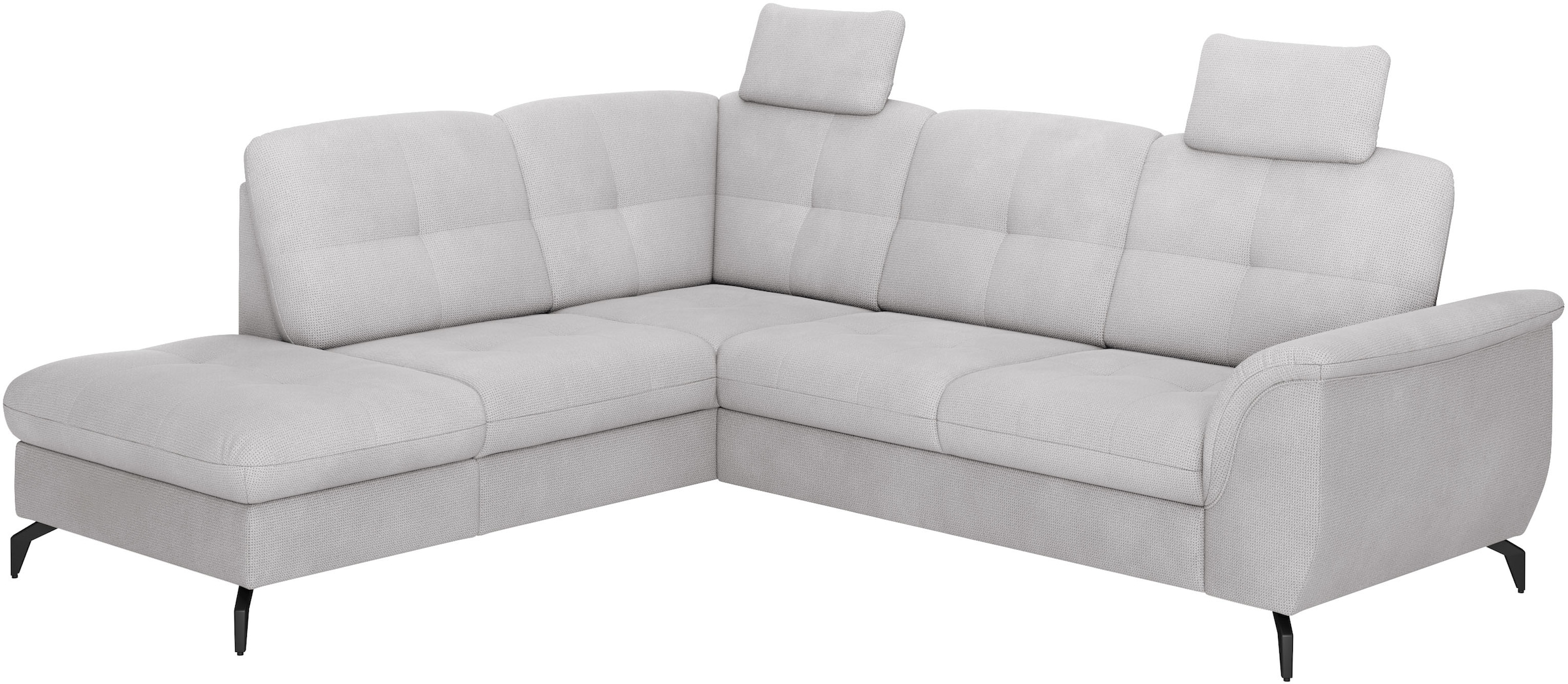 sit&more Ecksofa »Zora L-Form«, wahlweise mit Bettfunktion und Bettkasten