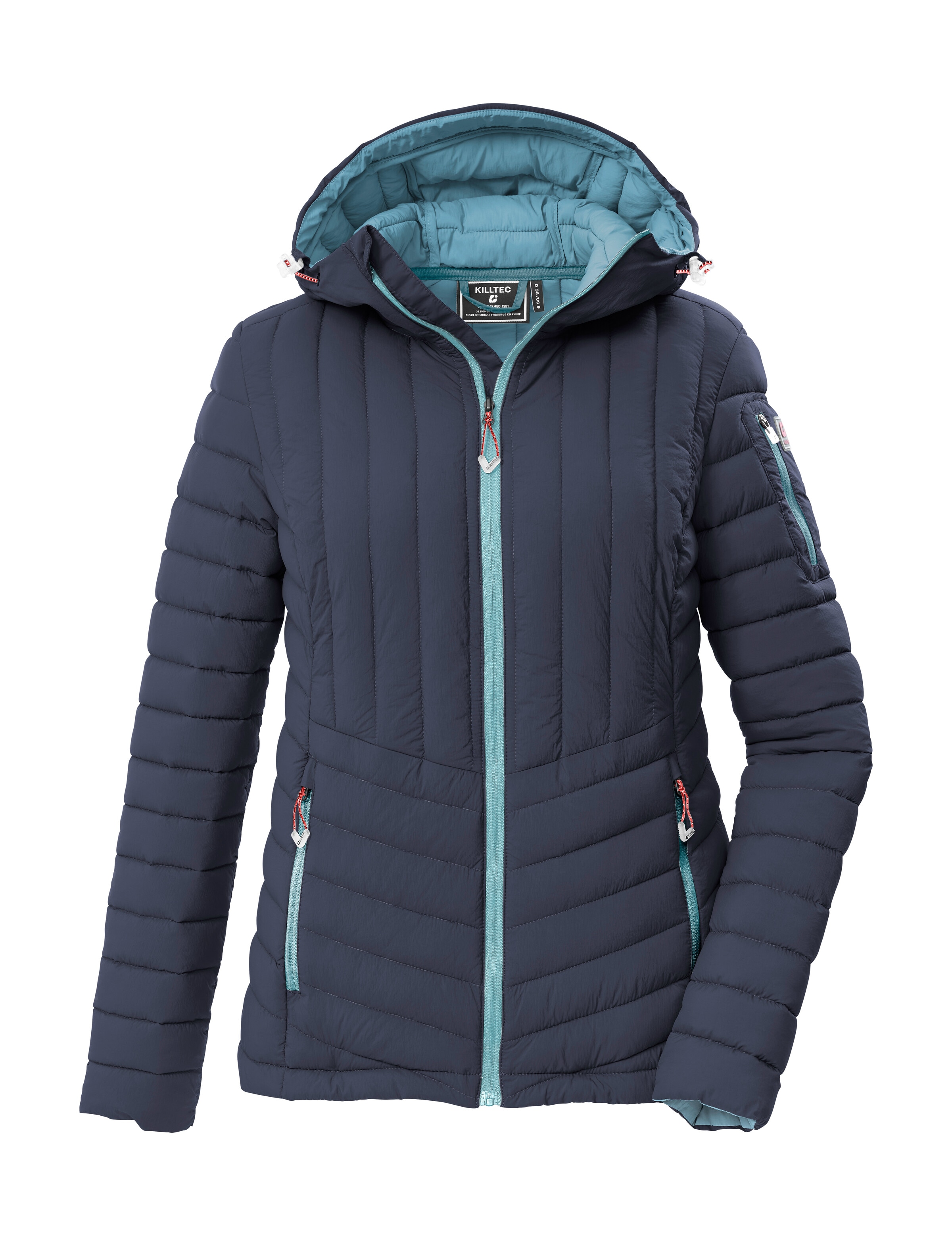 Killtec Steppjacke »KOS 75 WMN QLTD JCKT« Leicht, atmungsaktiv, winddicht, wasserabweisend, packbar