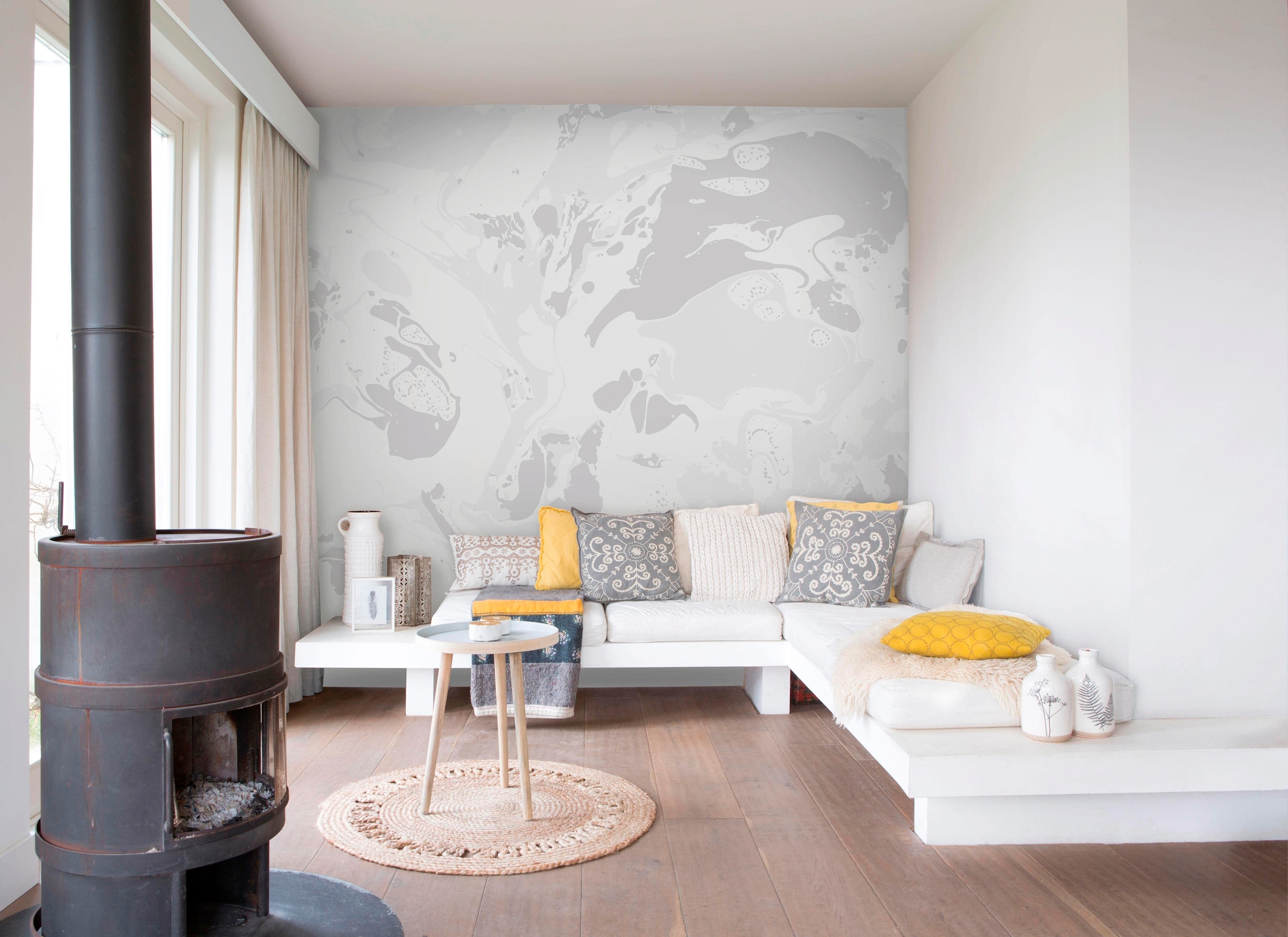 Rasch Fototapete »Young Artists« Farbverlauf | gemustert glatt