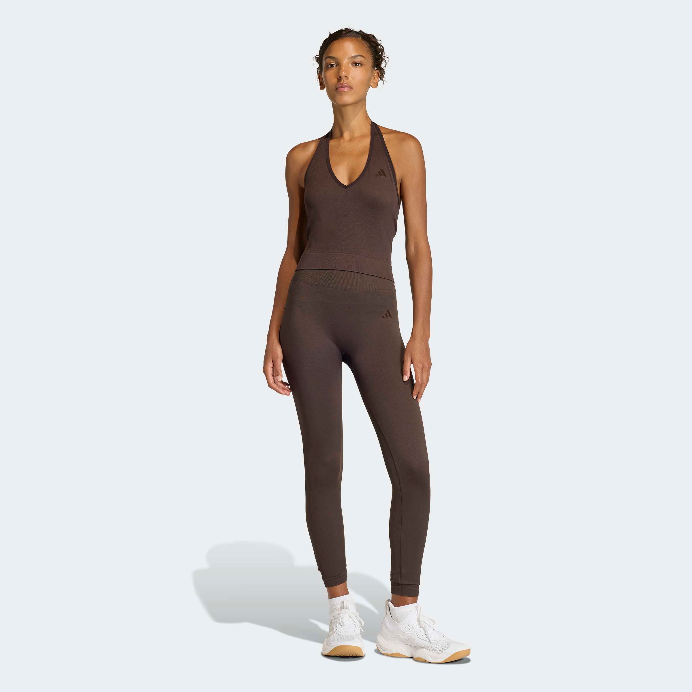 adidas Performance Trainingstights »WE KNIT 1/1 L«  nahtloses Strickmaterial, stützend, mit CLIMACOOL