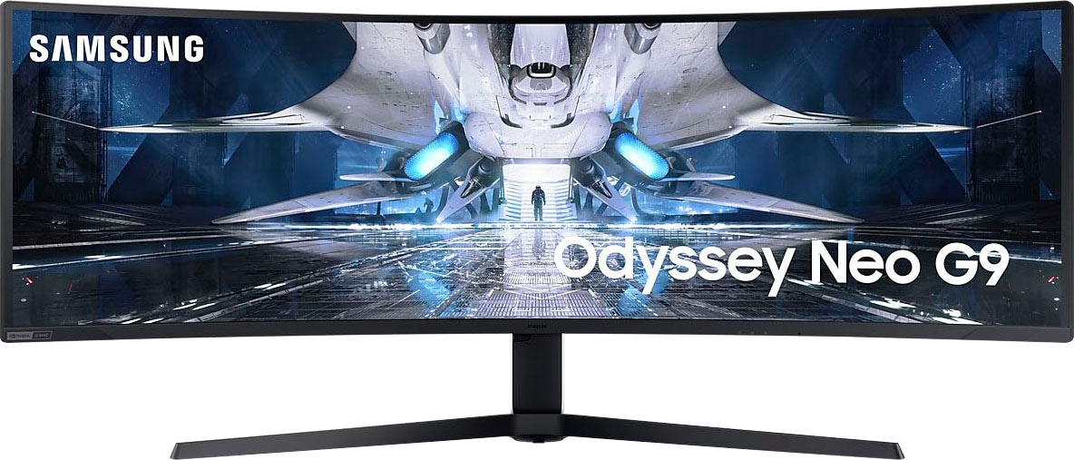 Samsung Curved-Gaming-LED-Monitor »Odyssey Neo G9 S49AG954NP«, 124 cm/49 Zoll, 5120 x 1440 px, DQHD, 1 ms Reaktionszeit, 240 Hz, 1ms (G/G)