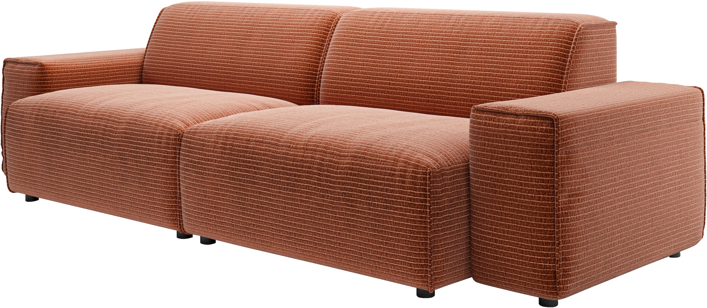 andas Big-Sofa »Glimminge  auch in Breitcord, Feincord + Easy care-Bezug,«, besondere Kedernähte Zierkissen