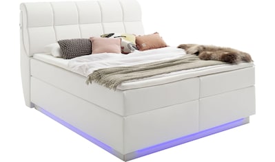 meise.möbel Boxspringbett, mit LED-Beleuchtung, USB-Anschlüsse und Topper kaufen