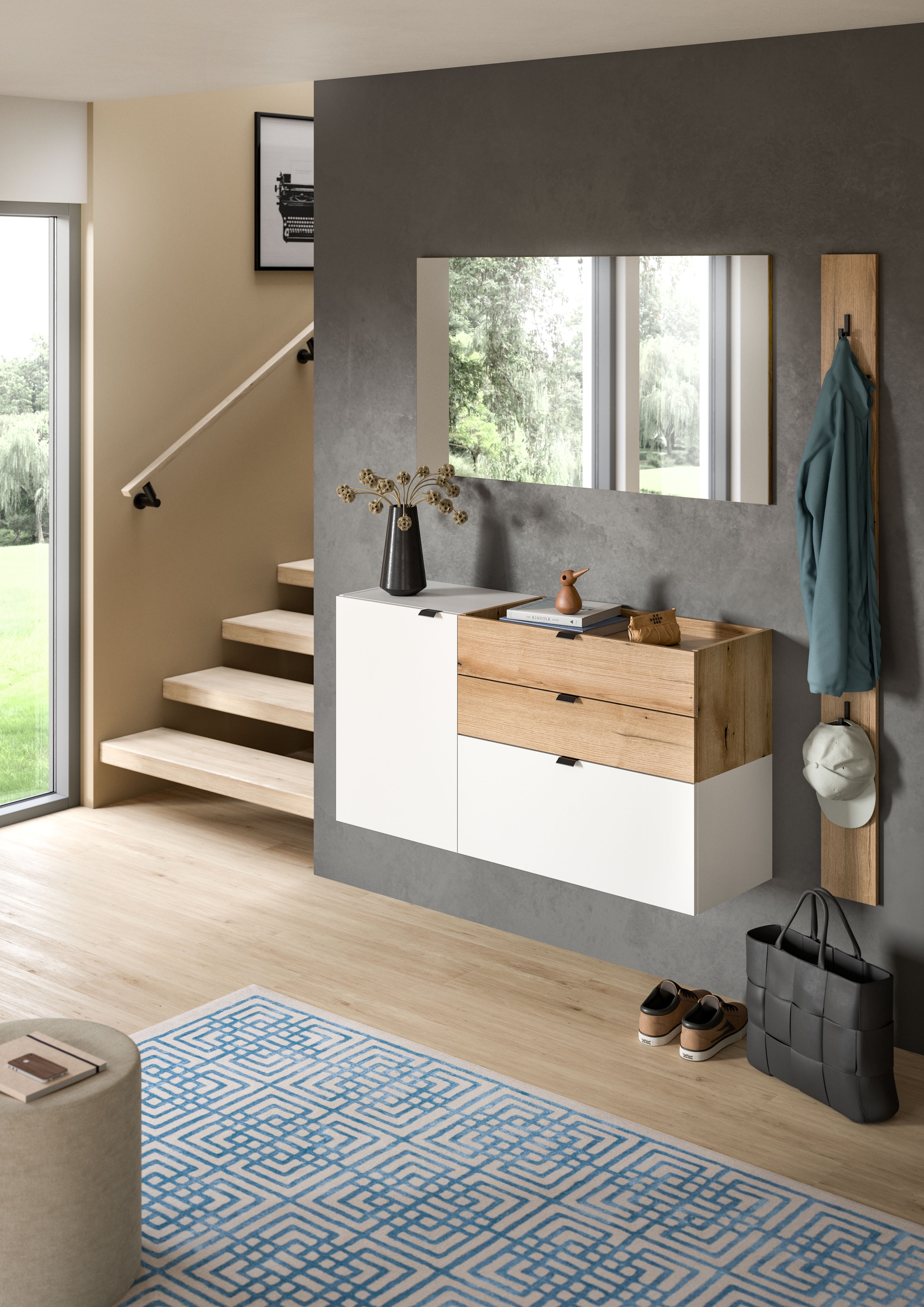 Home affaire Garderoben-Set »Oran« Set, 3 Stk. tlg.