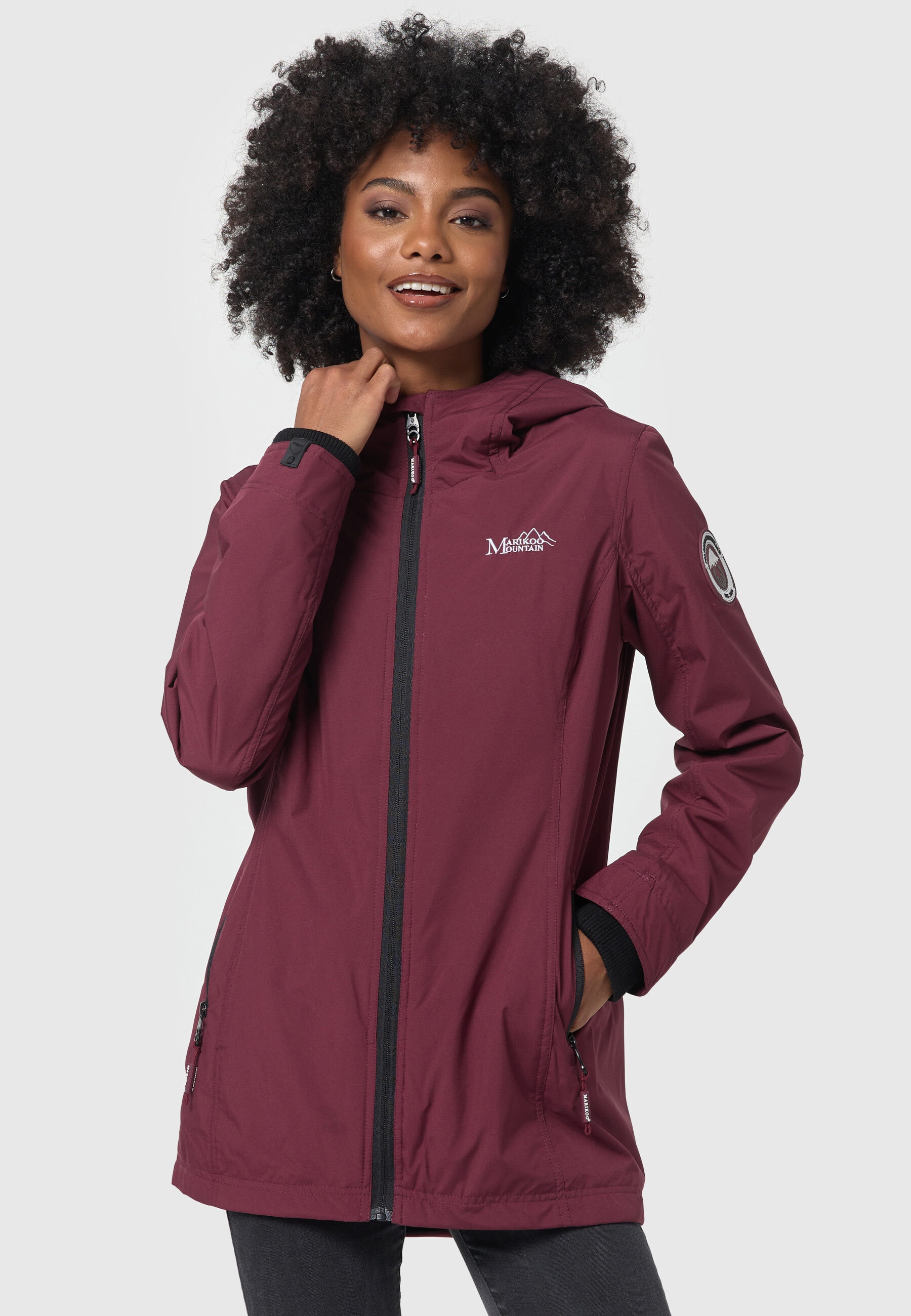 Marikoo Outdoorjacke »Marikoo Honigbeere Damen Übergangsjacke B954«