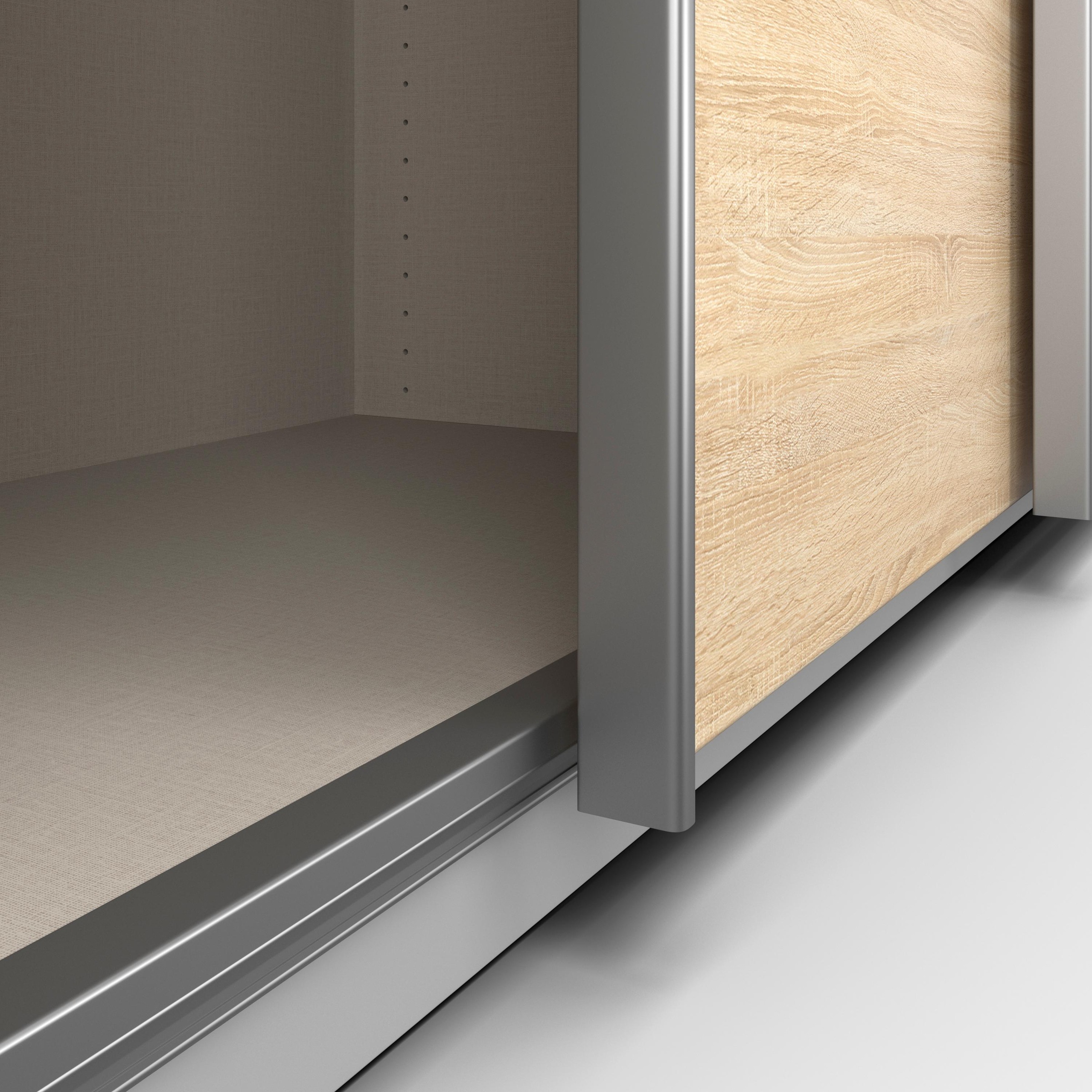 rauch Schwebetürenschrank »Quadra Bestseller Schlafzimmerschrank in vielen Breiten«, Kleiderschrank Garderobenschrank Schrank mit Glaselementen