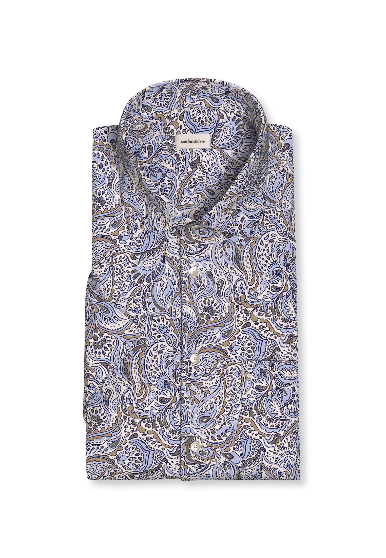 seidensticker Businesshemd »Comfort« Comfort 1/2 Kentkragen Floral