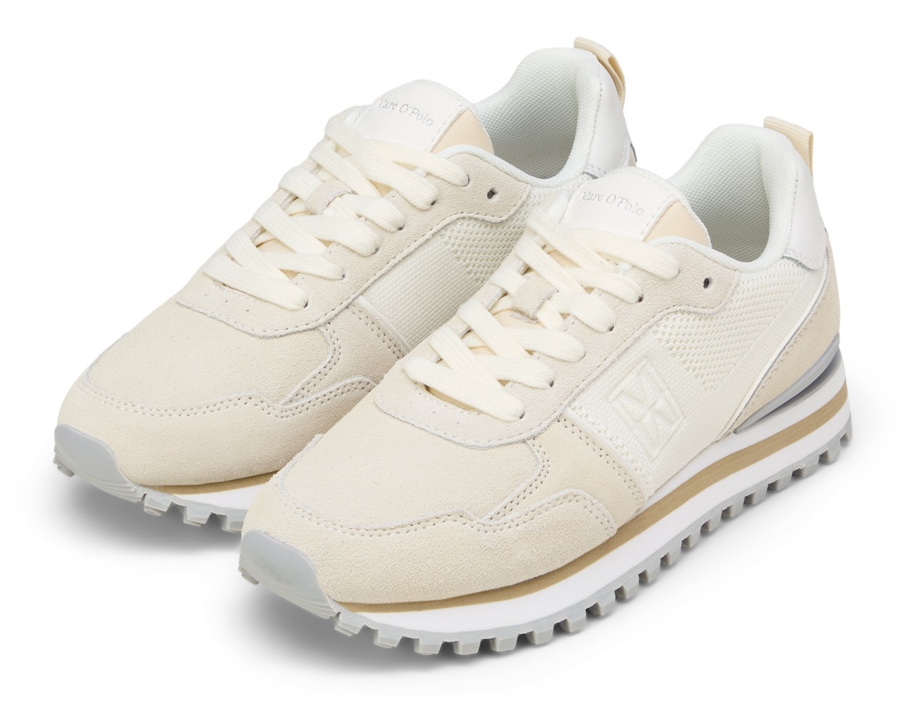 Marc O'Polo Sneaker »Bjorna«  Schnürschuh, Halbschuh, Freizeitsneaker mit Memory Foam Innensohle