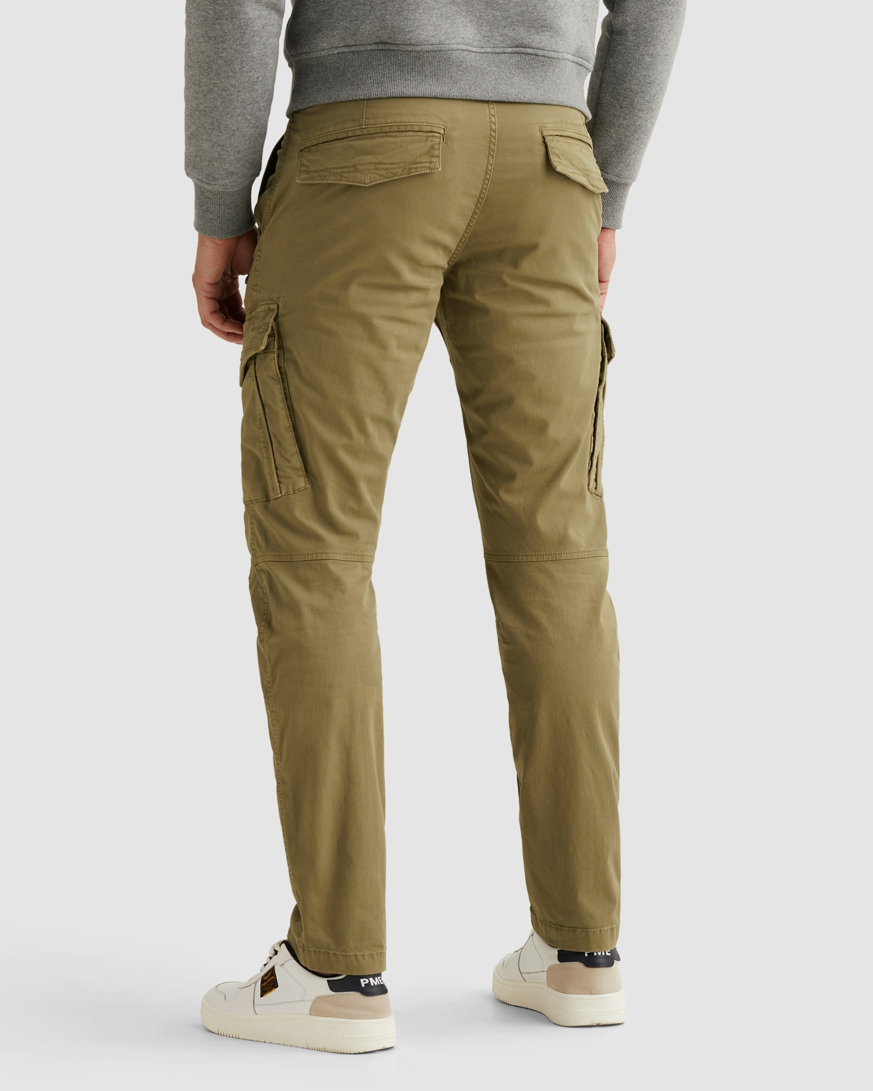 PME LEGEND Cargohose »Nordrop Stretch Twill«  mit Logo Stickerei