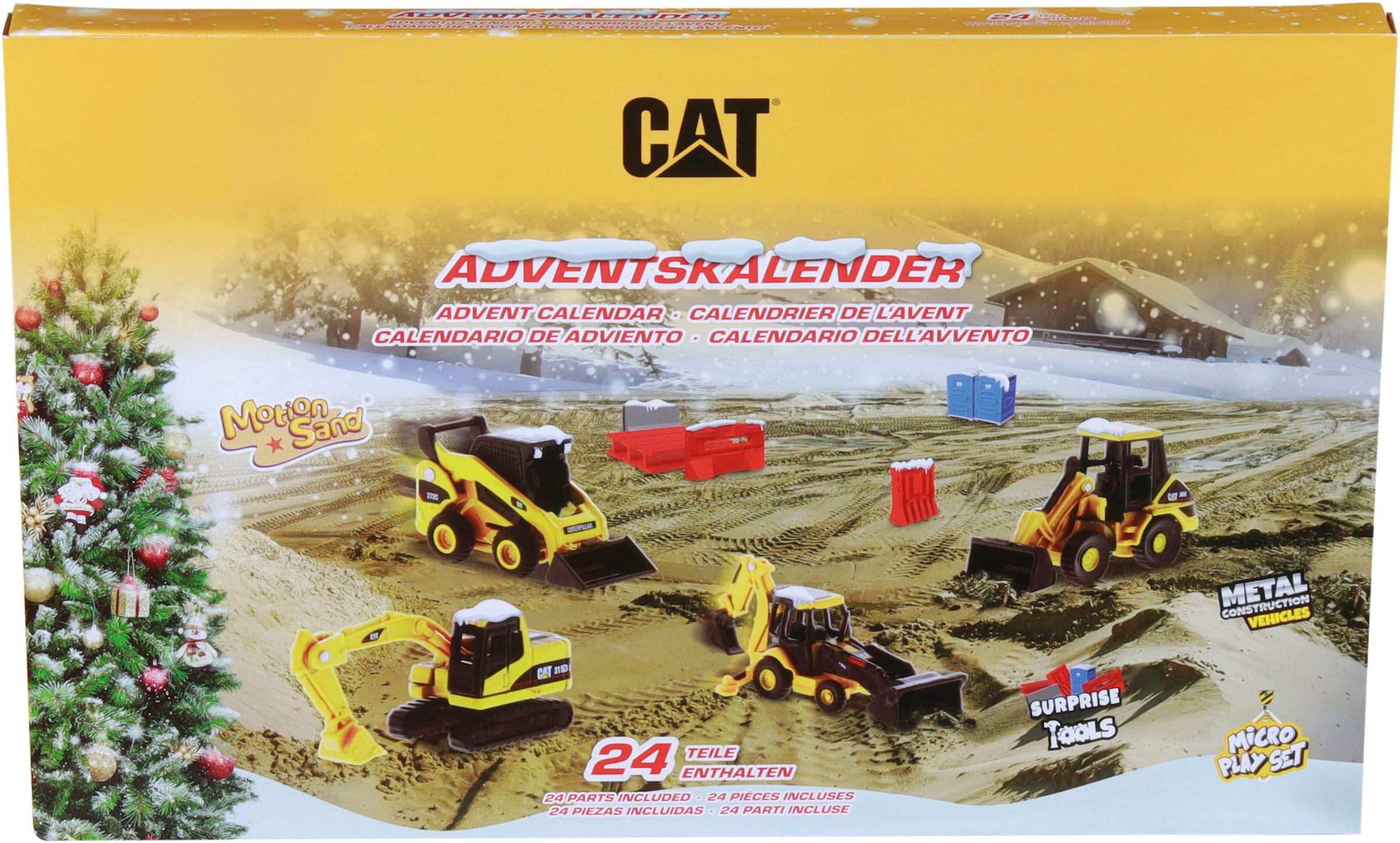 Carrera® Spielzeug-Adventskalender »CAT Micro«, ab 6 Jahren