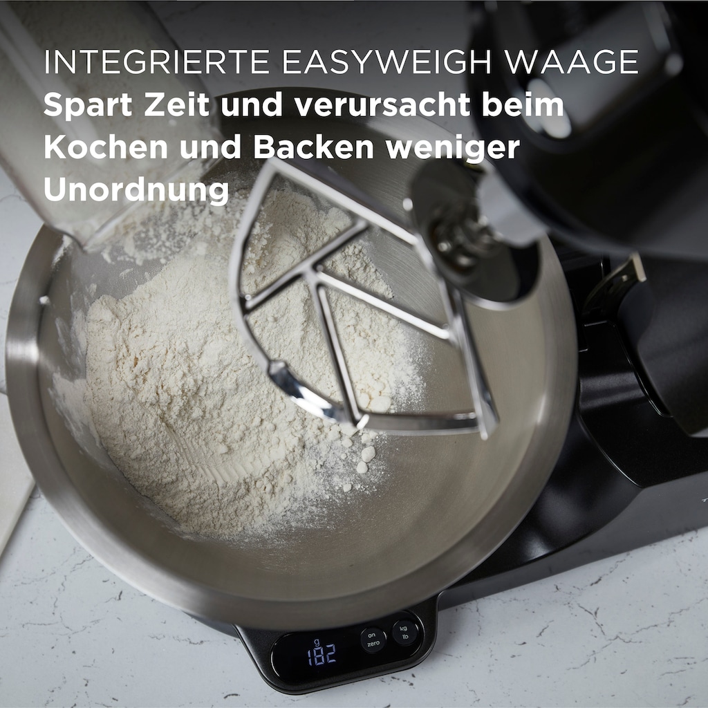KENWOOD Küchenmaschine »Titanium Chef Baker KVC85.004BK«