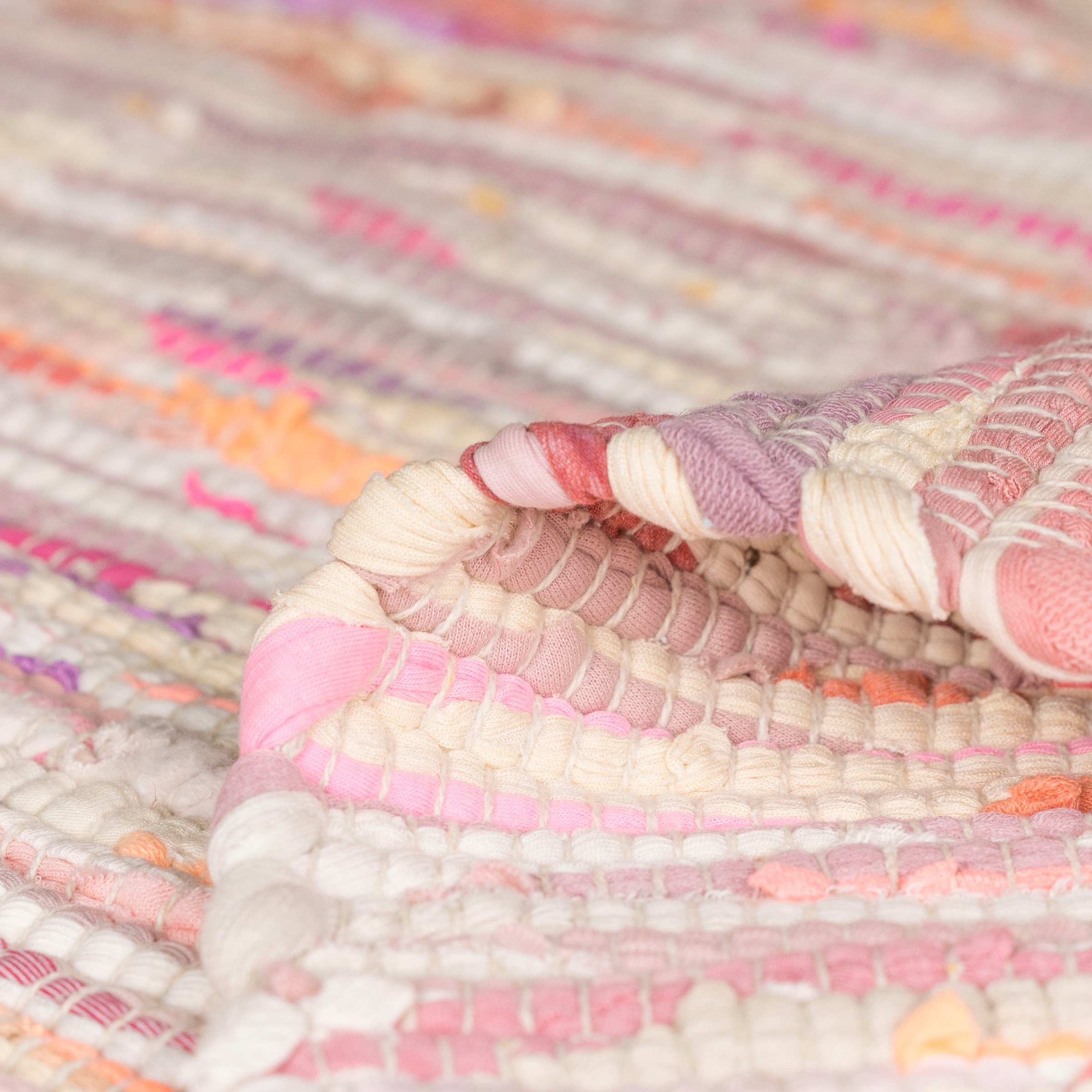 Myflair Möbel & Accessoires Teppich »Ameer« rechteckig 10 mm Höhe Handweb Teppich, 90% Baumwolle, handgewebt, Scandi