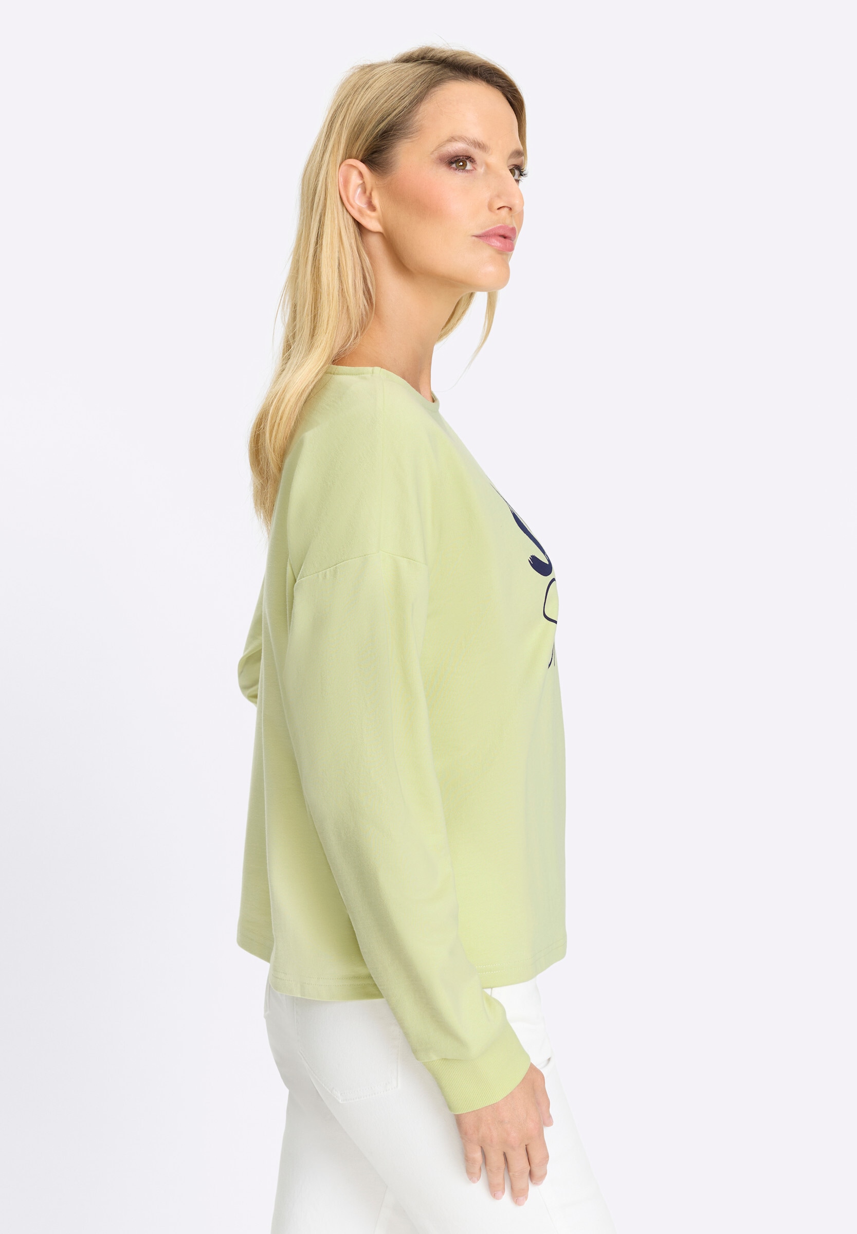 heine Sweatshirt »Sweatshirt Sweatshirt mit Schriftzug«

