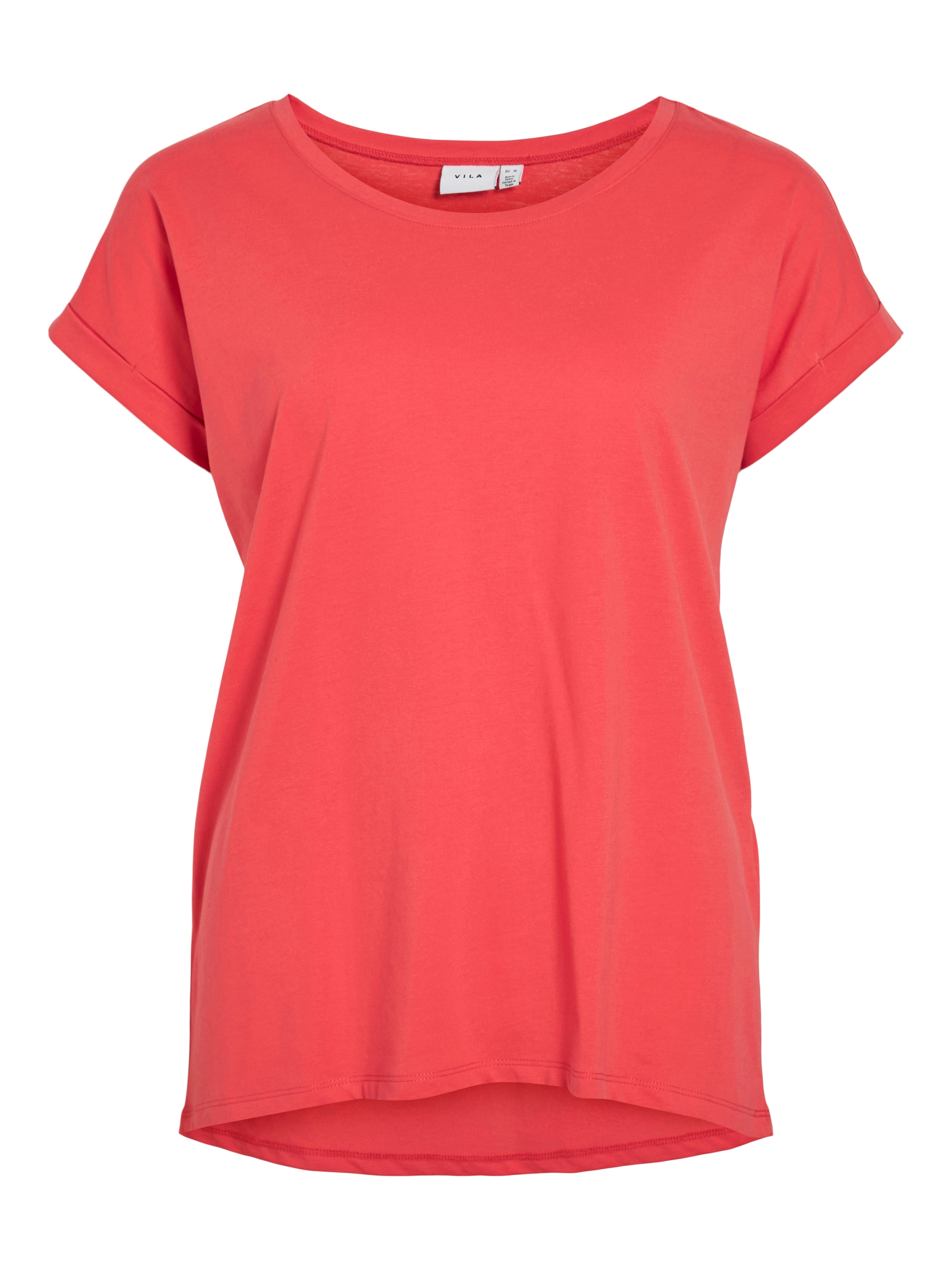 Vila Rundhalsshirt »VIDREAMERS NEW PURE T-SHIRT/SU-NOOS« Baumwollmischung, regular fit
