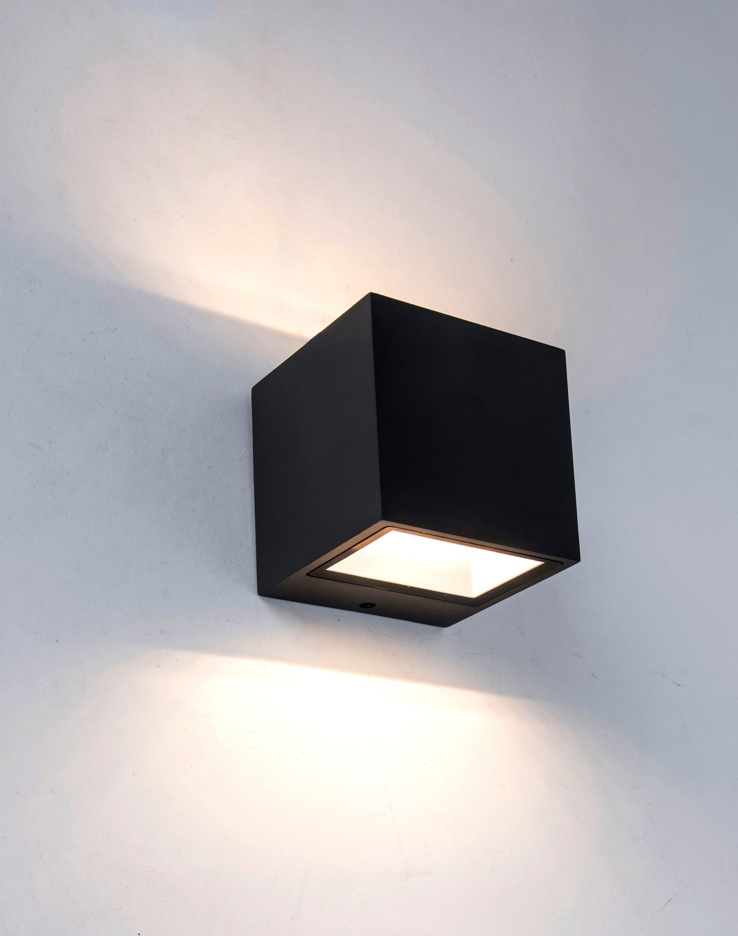 LUTEC LED Außen-Wandleuchte »GEMINI«, Leuchtmittel LED-Modul | LED fest integriert