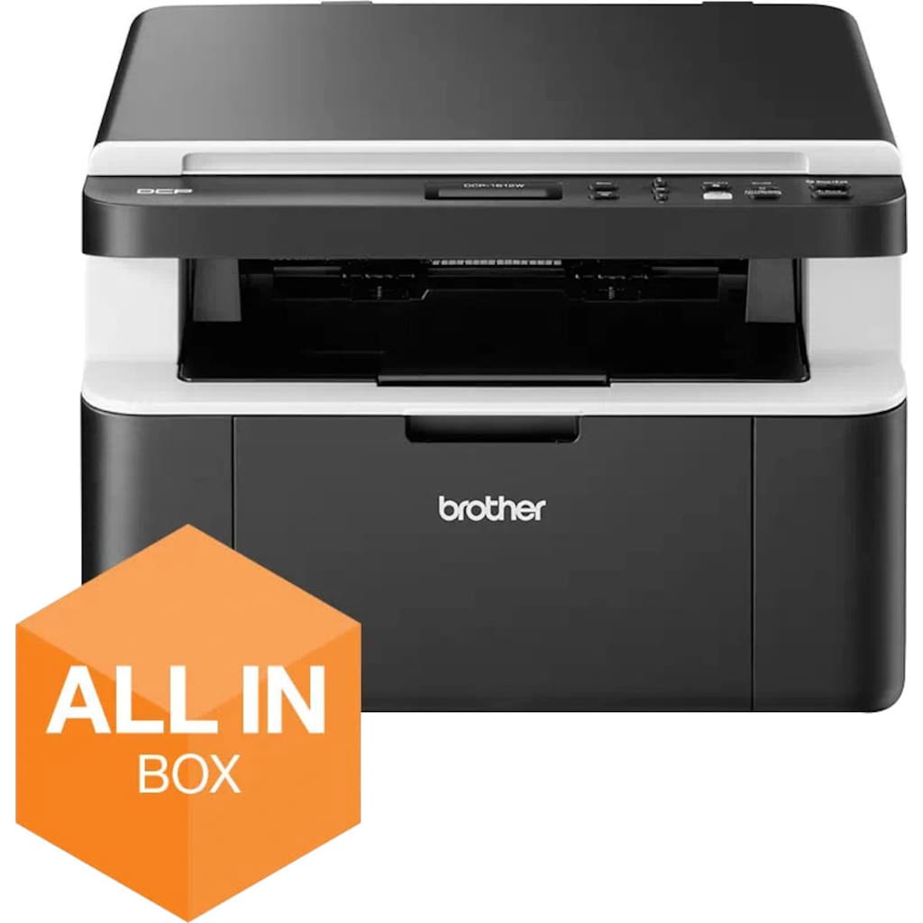 Brother Schwarz-Weiß Laserdrucker »DCP-1612W "All in Box"«