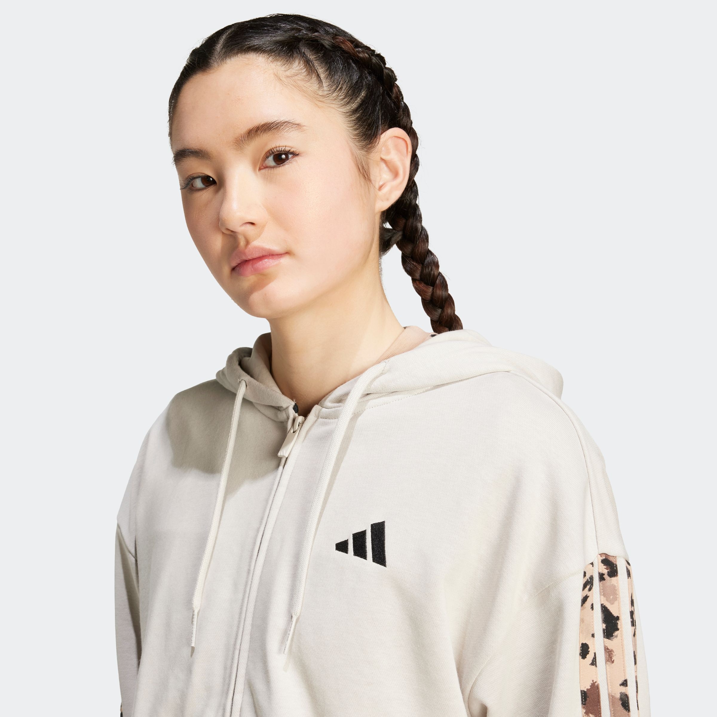 adidas Sportswear Kapuzensweatshirt »W AOP FT FZ«