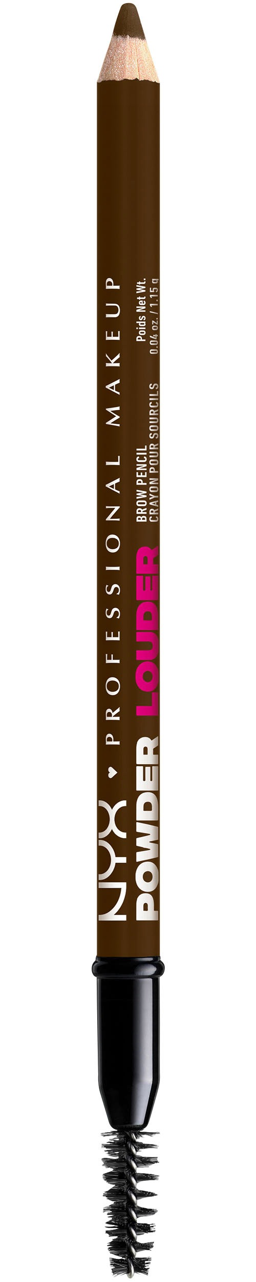 NYX Augenbrauenpflege »Makeup Powder Louder Brow Pencil«, mit Mikrofiber