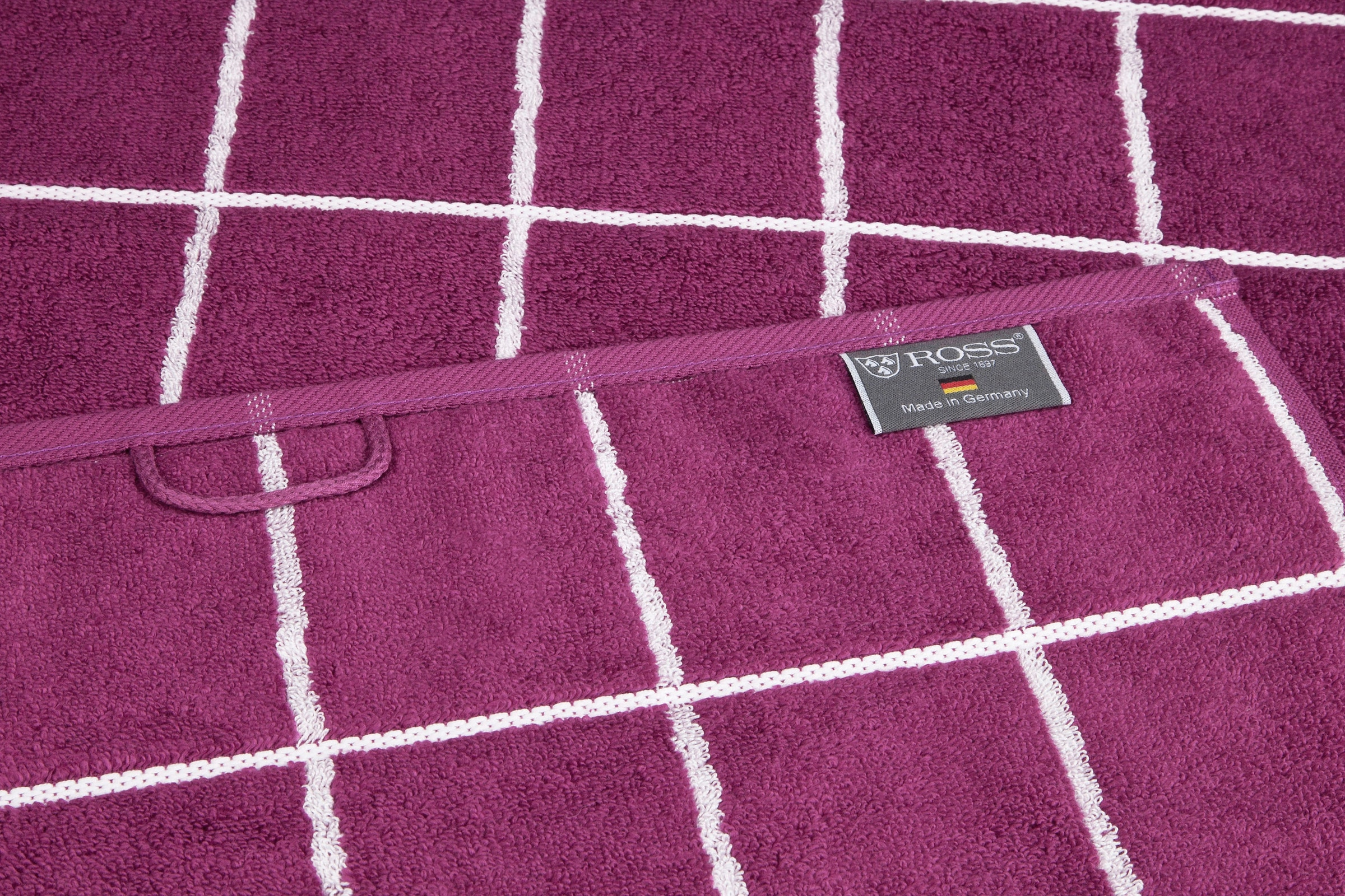 ROSS Handtücher »Cashmere Überkaro«, OTTO St.), bei (2 modischen Farben in bestellen
