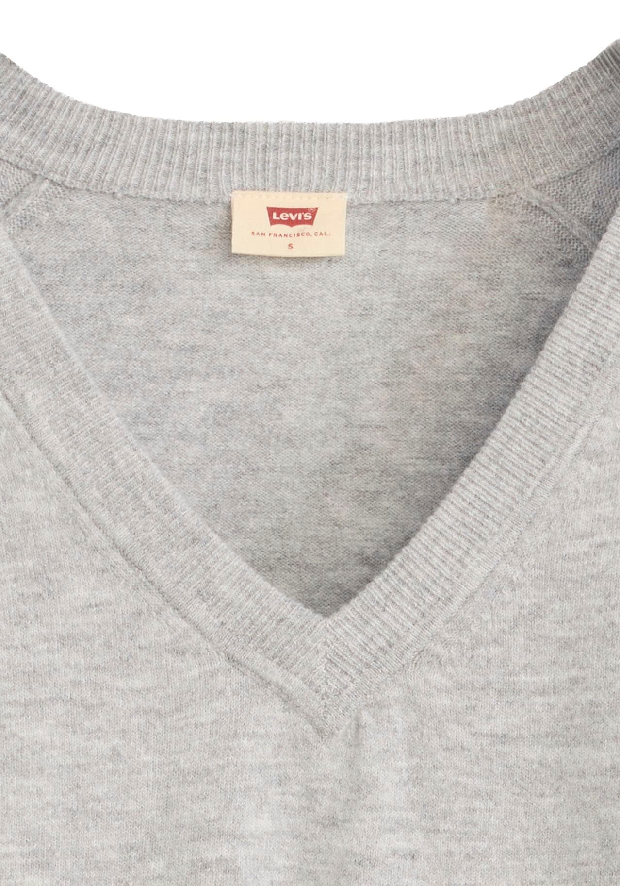 Levi's® V-Ausschnitt-Pullover »TARA SUPER SOFT V«, im Bund beidseitig mit kurzem Schlitz