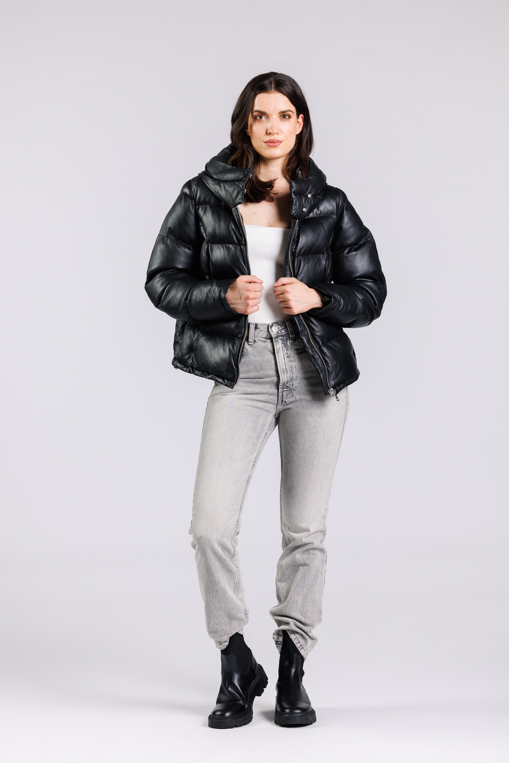 Freaky Nation Lederjacke »Lovely Sky-FN«