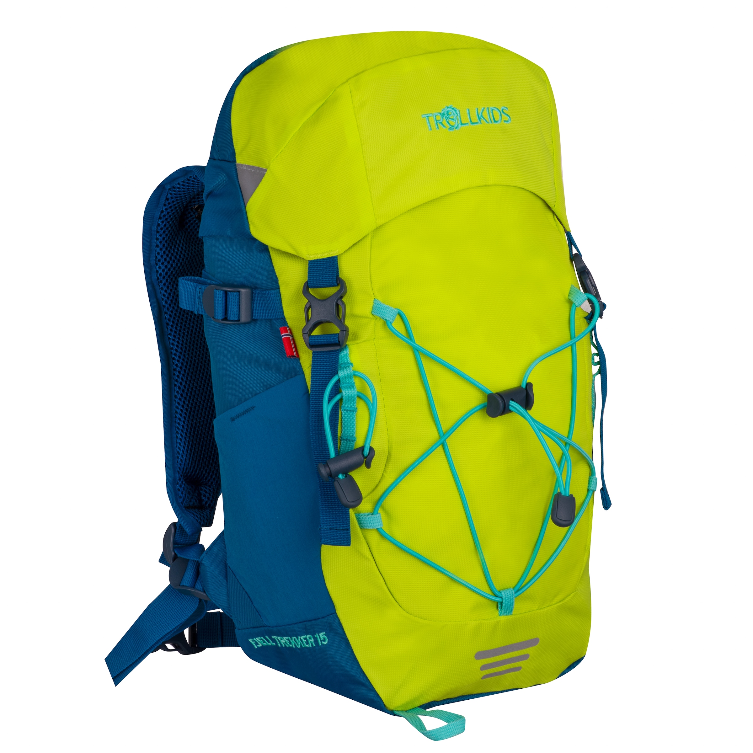 TROLLKIDS Trekkingrucksack »FJELL TREKKER 15« für Kinder und Jugendliche, mit 15 Liter Volumen, mit Alarmpfeife