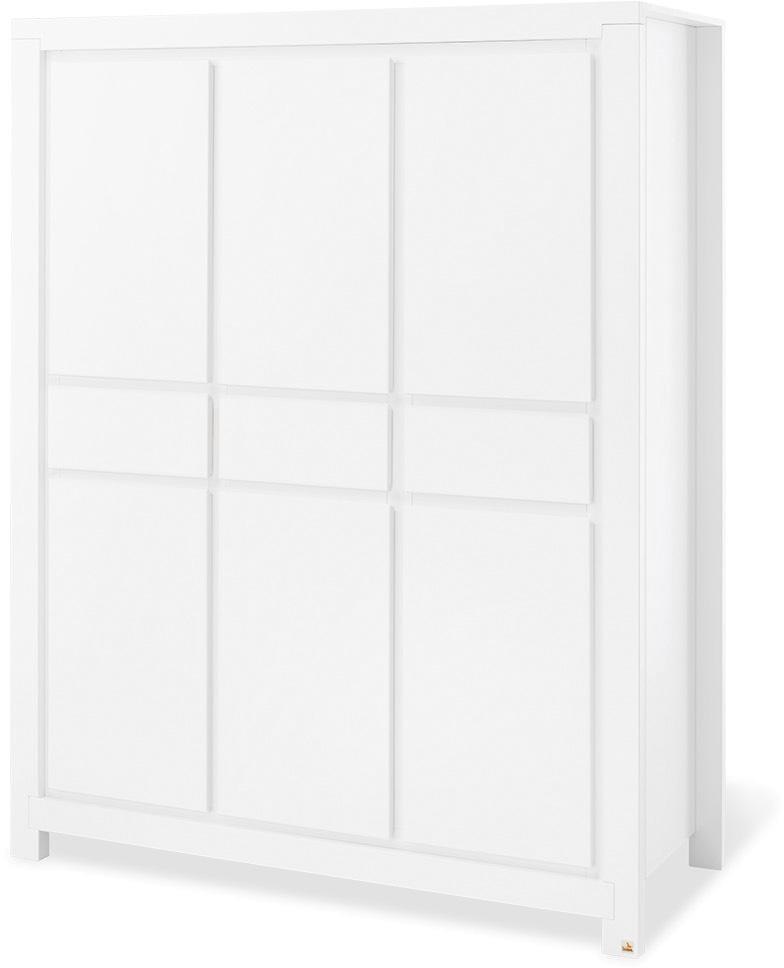 Pinolino® Kinderkleiderschrank »Milk«, 6-türig, groß