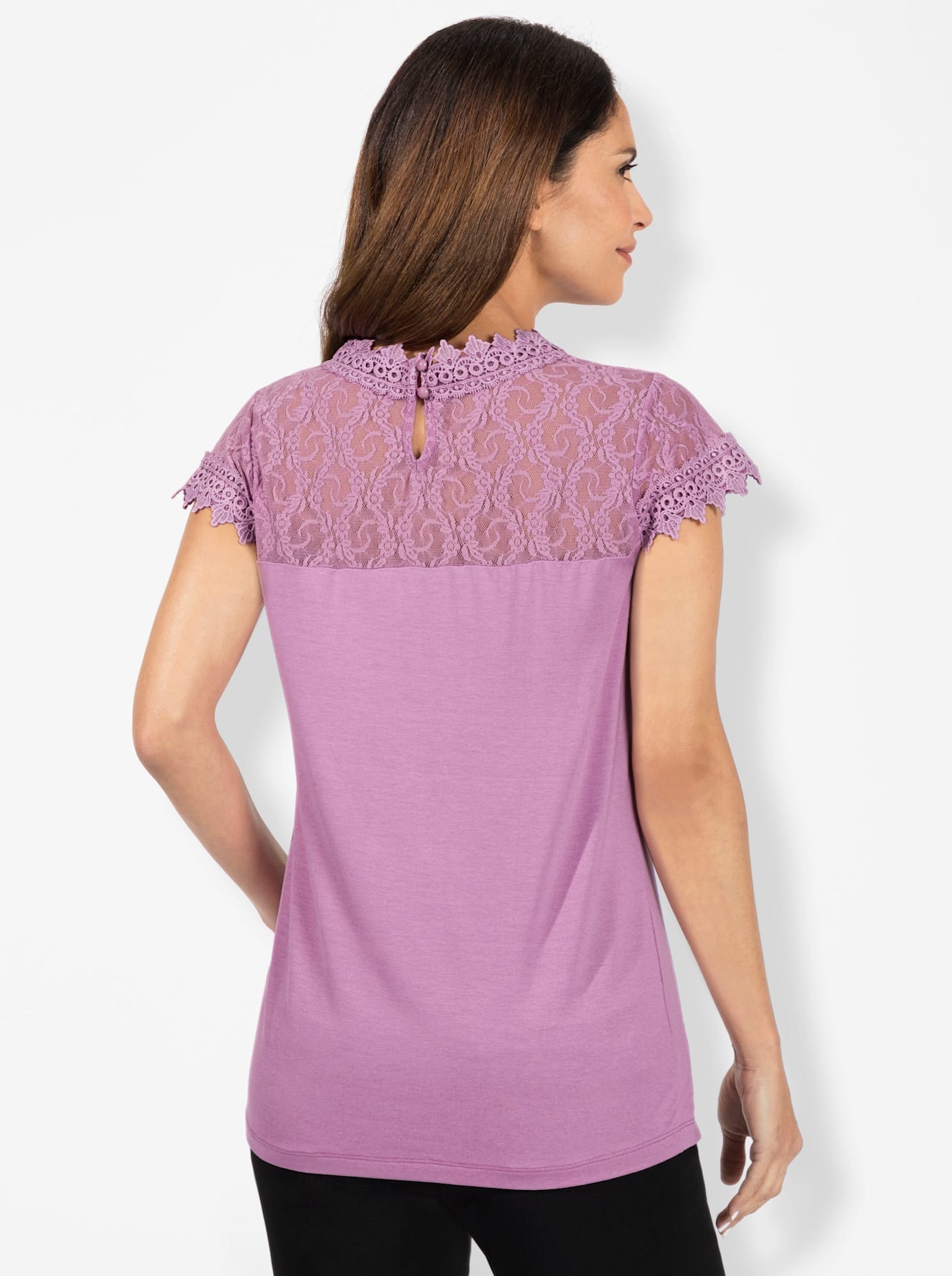 Inspirationen Spitzenshirt »Shirt«, (1 tlg.)