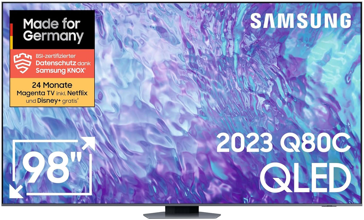 Samsung LED-Fernseher »GQ98Q80CAT«, Smart-TV