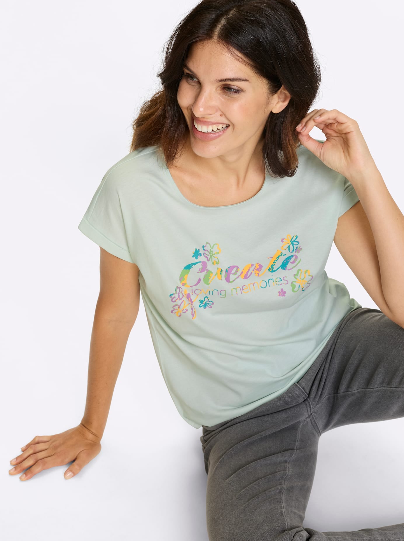 Classic Basics Rundhalsshirt »Kurzarm-Shirt« 1 tlg.