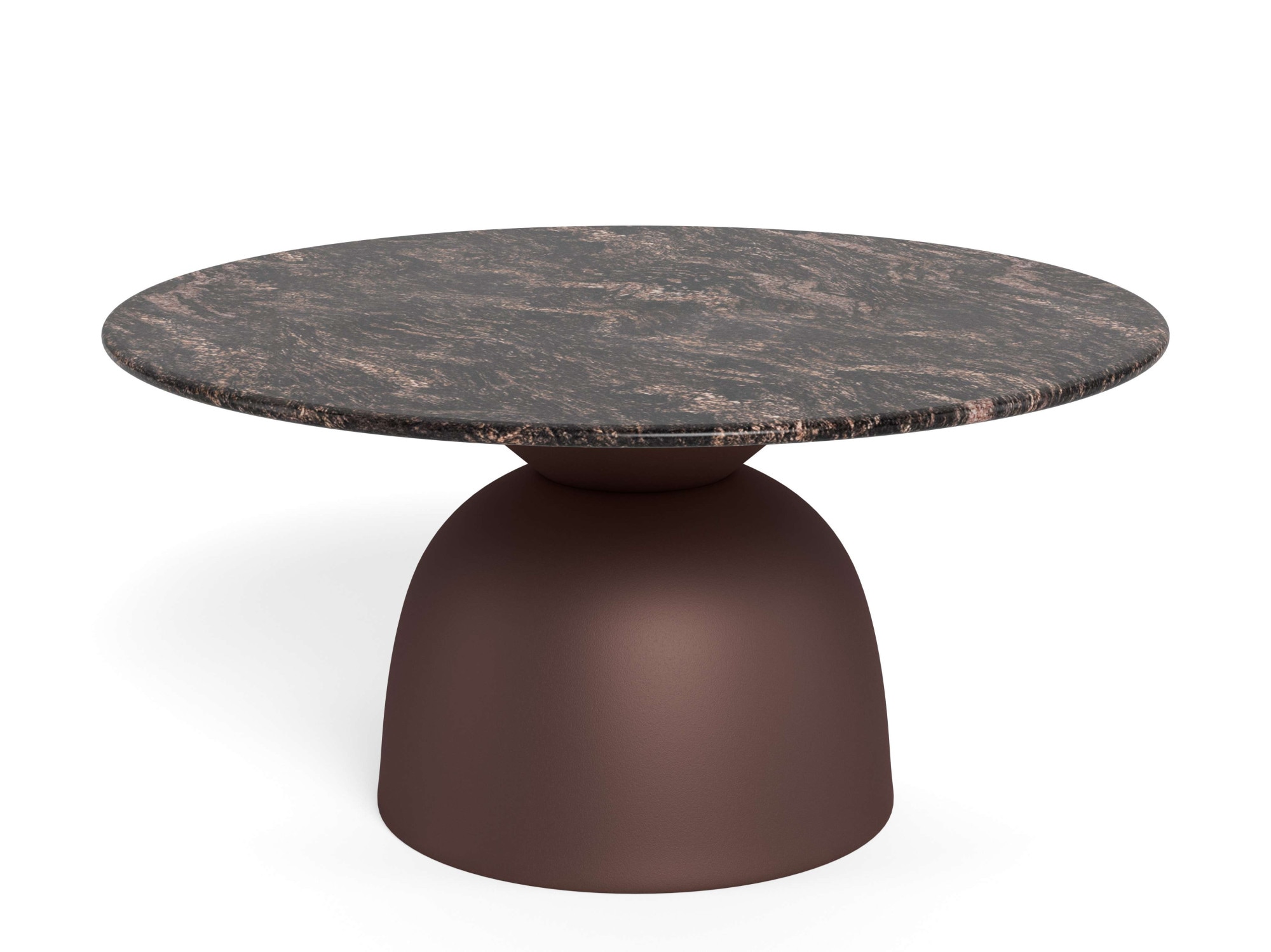 ACTONA GROUP Couchtisch »Ferrol, Tisch, Beistelltisch« grau, Marmor, Säule, 80x42cm