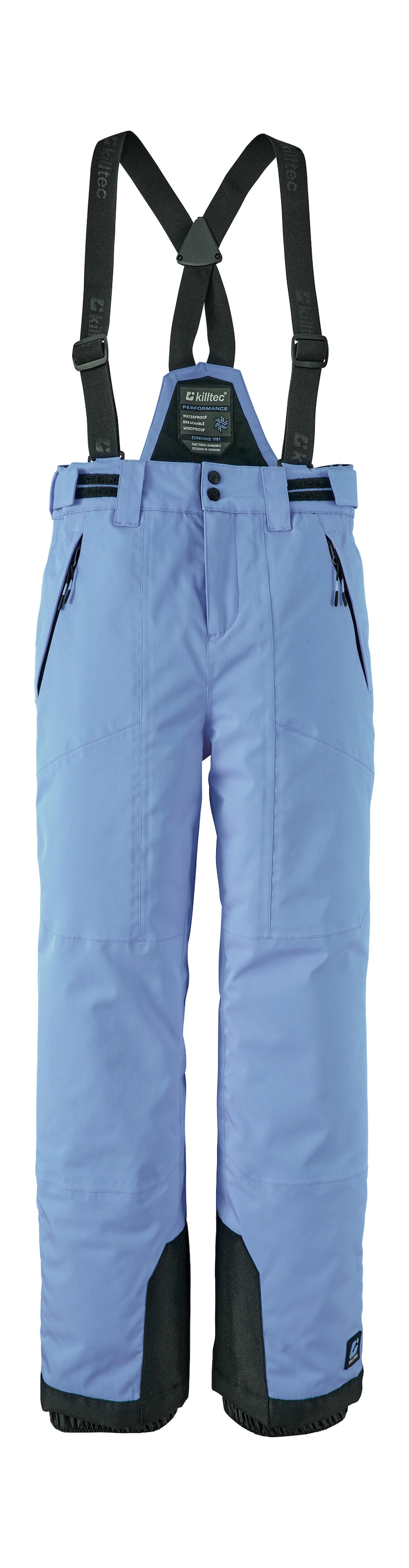 Killtec Skihose »Girls Skihose 242«, Wasserdicht, atmungsaktiv, abnehmbare Träger, rutschfester Schneefang