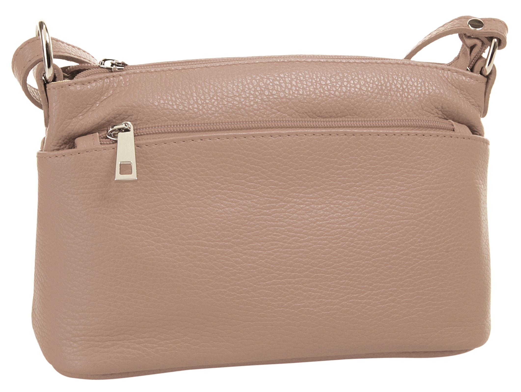 Cluty Umhängetasche echt Leder, Made in Italy