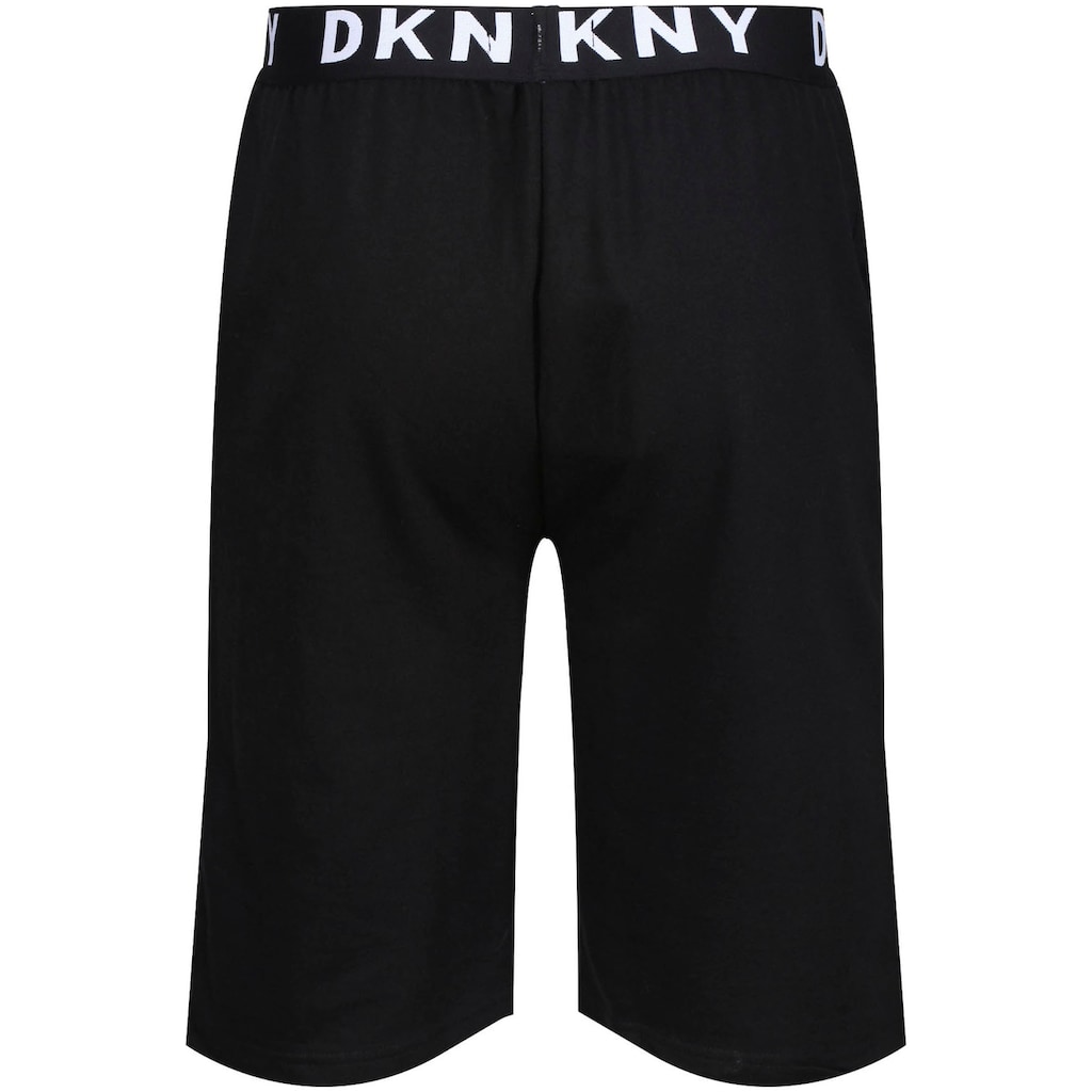 DKNY Loungehose, mit Logo-Bund