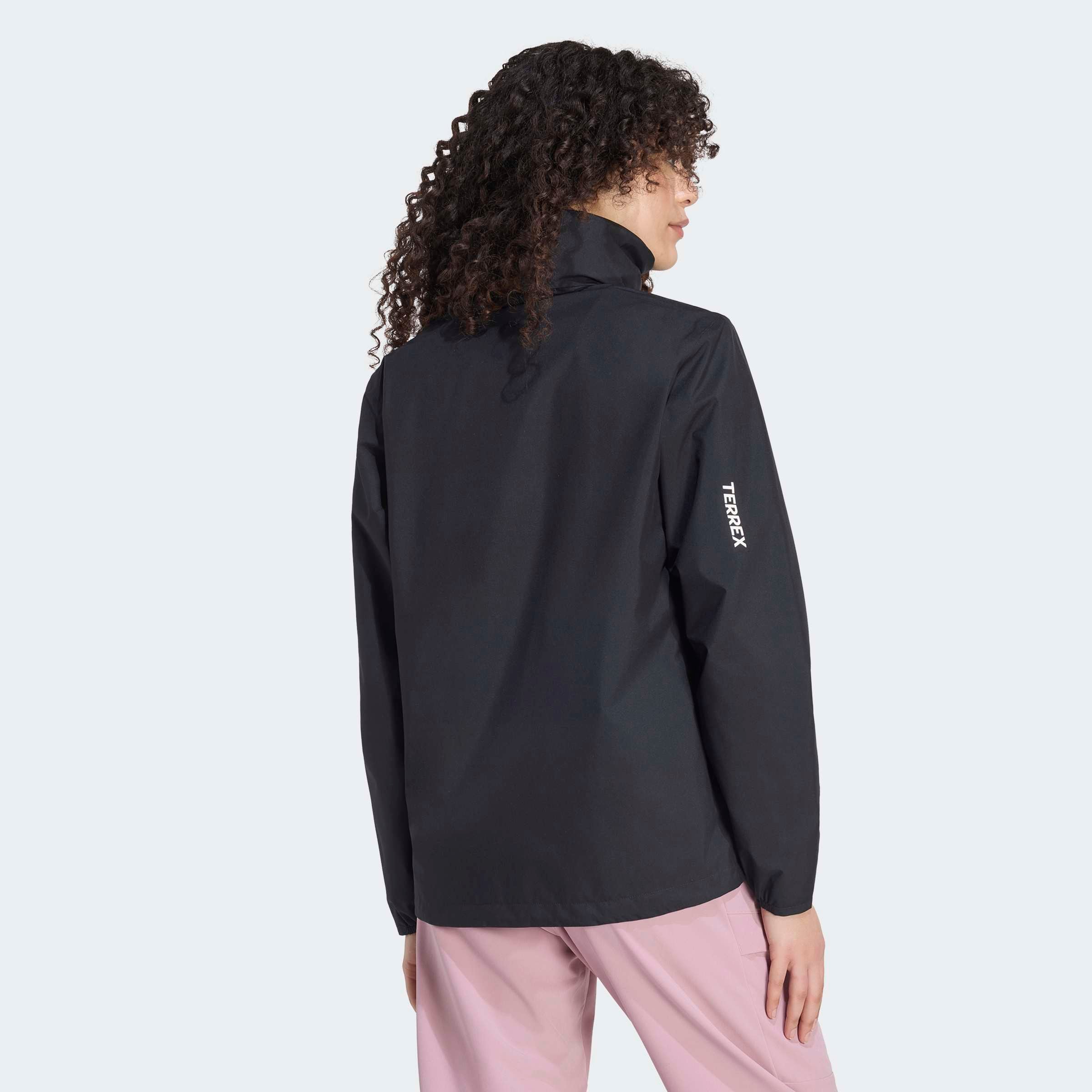 adidas TERREX Outdoorjacke »W MT ESS 2L R J« mit climaproof® Technologie, aus Polyester