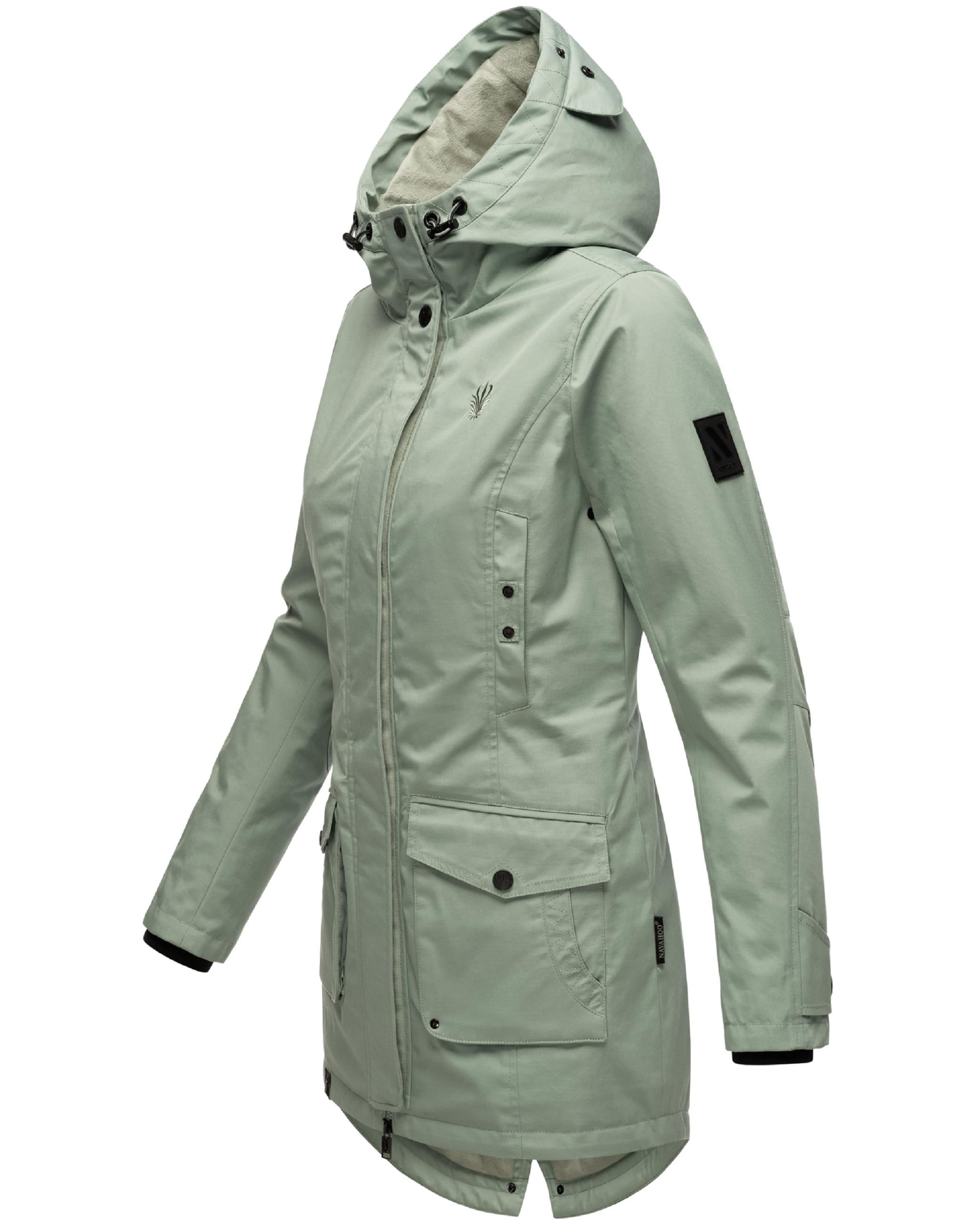 Navahoo Parka »Winterjacke Brinjaa«, mit Kapuze, Modischer Winter Kurzmantel mit zahlreichen Taschen