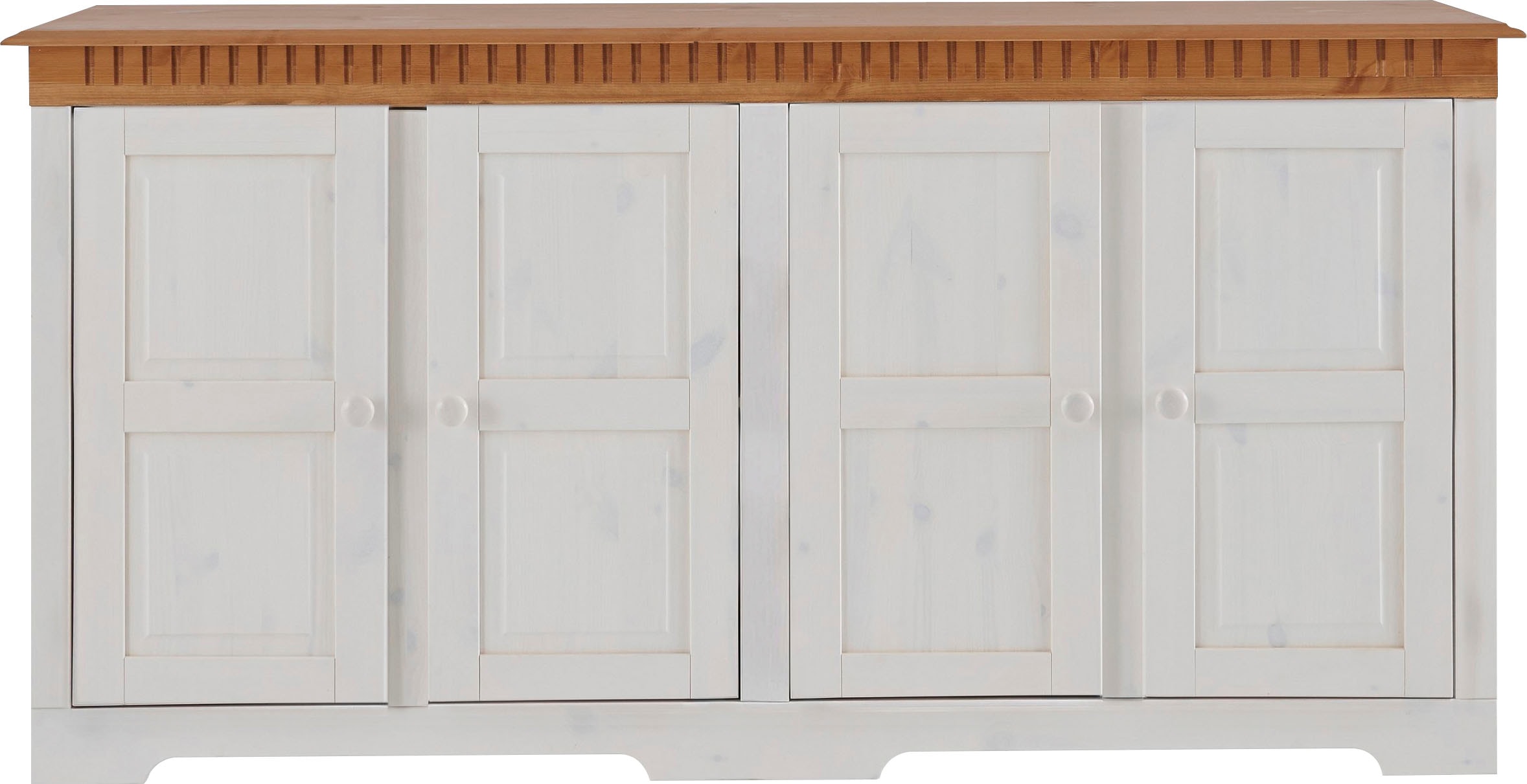 Home affaire Sideboard »Lisa«, Kommode aus massivem Kiefernholz, Breite 158,5 cm