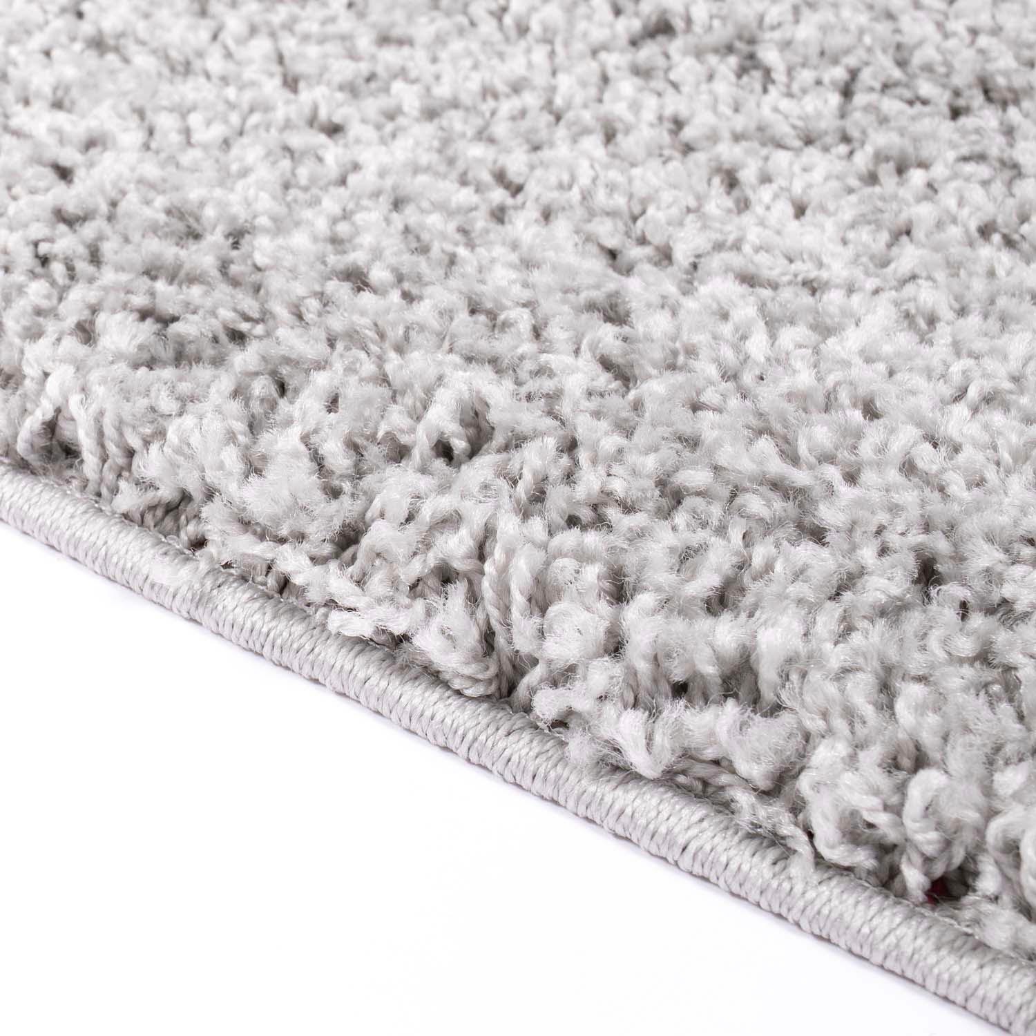 Carpet City Hochflor-Teppich »Shaggi uni 500«, rechteckig, 30 mm Höhe, Läufer, Shaggy, Uni, Langflor, weich, Wohnzimmer, Schlafzimmer, Kinder
