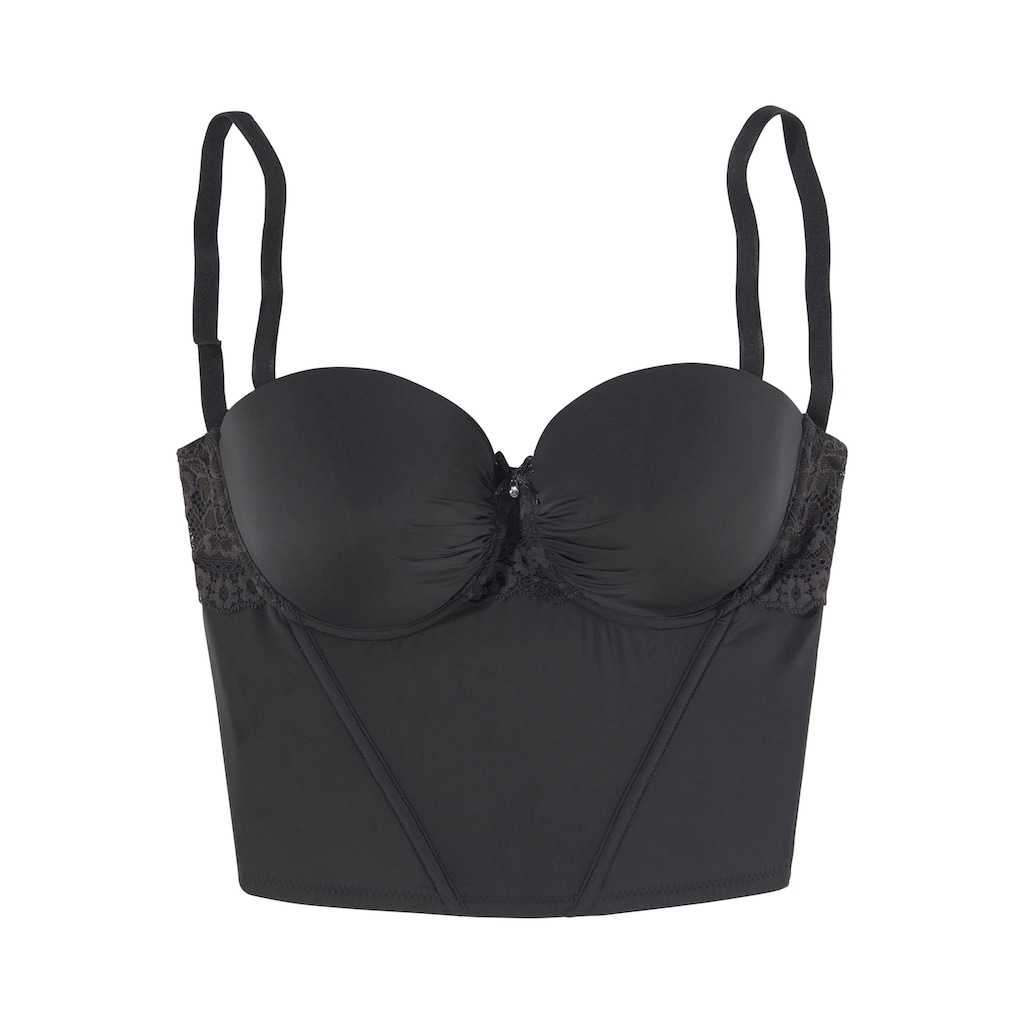 LASCANA Corsage, mit herausnehmbaren Push-up Kissen, sexy Dessous