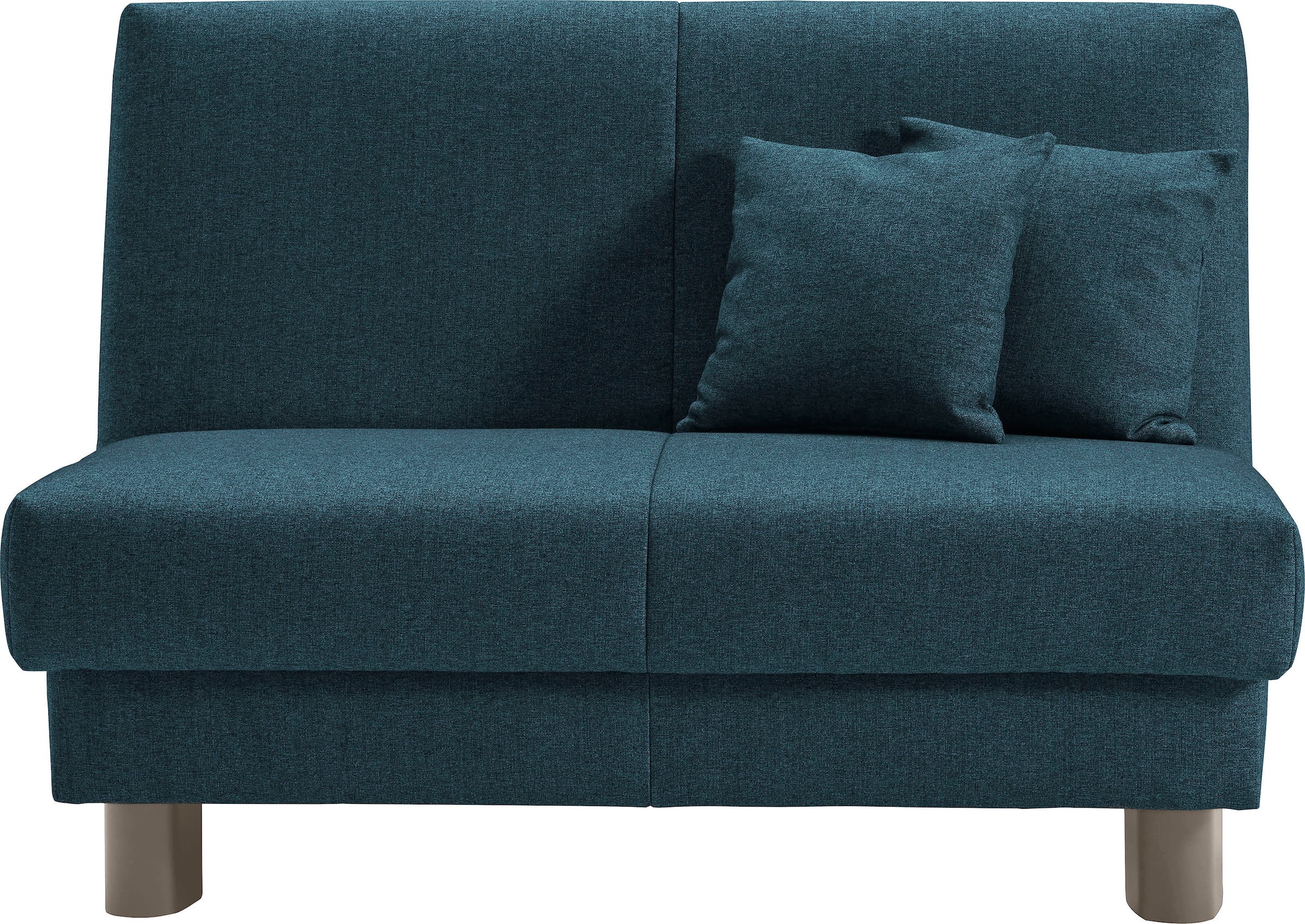 ell + ell Schlafsofa »Enny« Liegefläche Breite 120 oder 140 cm, Liegehöhe 45 cm, Füße alufarben