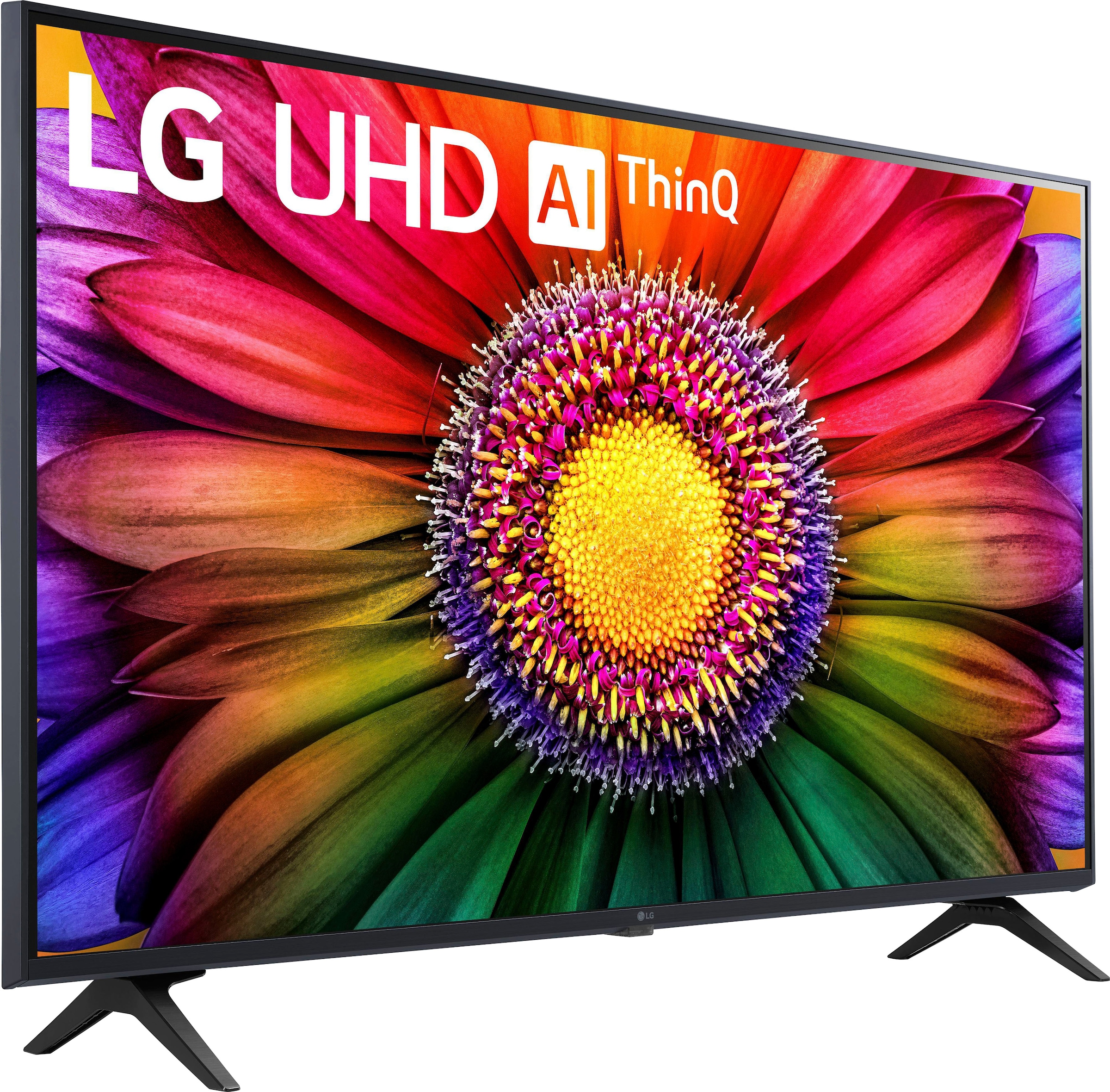 LG LED-Fernseher »43UR80006LJ«, 109 cm/43 Zoll, 4K Ultra HD, Smart-TV, UHD,α5 Gen6 4K AI-Prozessor,HDR10,AI Sound Pro,Filmmaker Mode