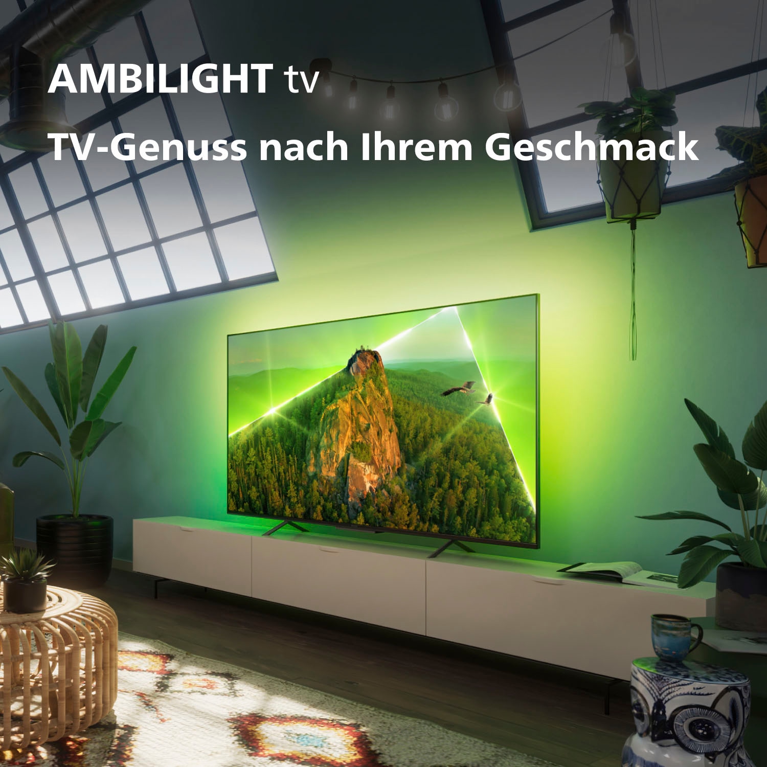 Philips LED-Fernseher, 177 cm/70 Zoll, 4K Ultra HD, Smart-TV